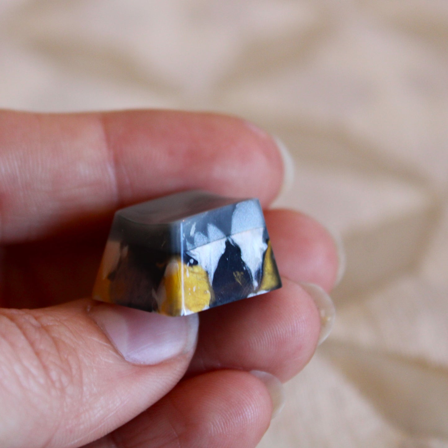 Handmade Over Easy Keycap