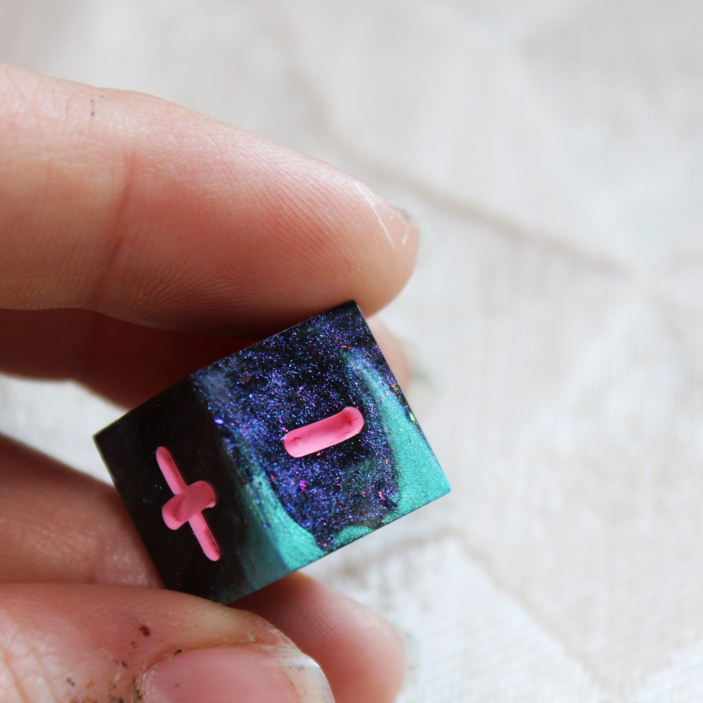 Handmade Nebula Fate Dice