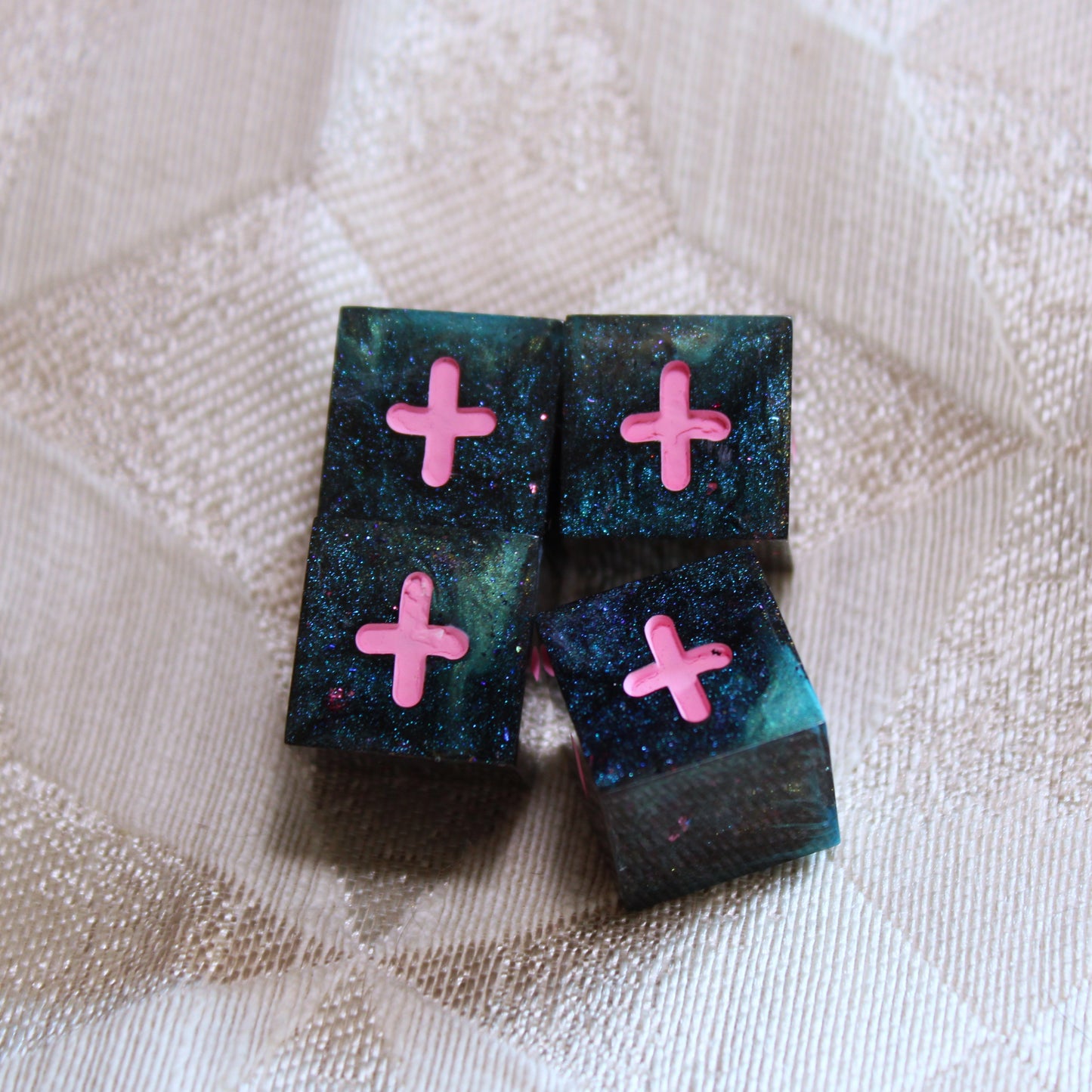 Handmade Nebula Fate Dice