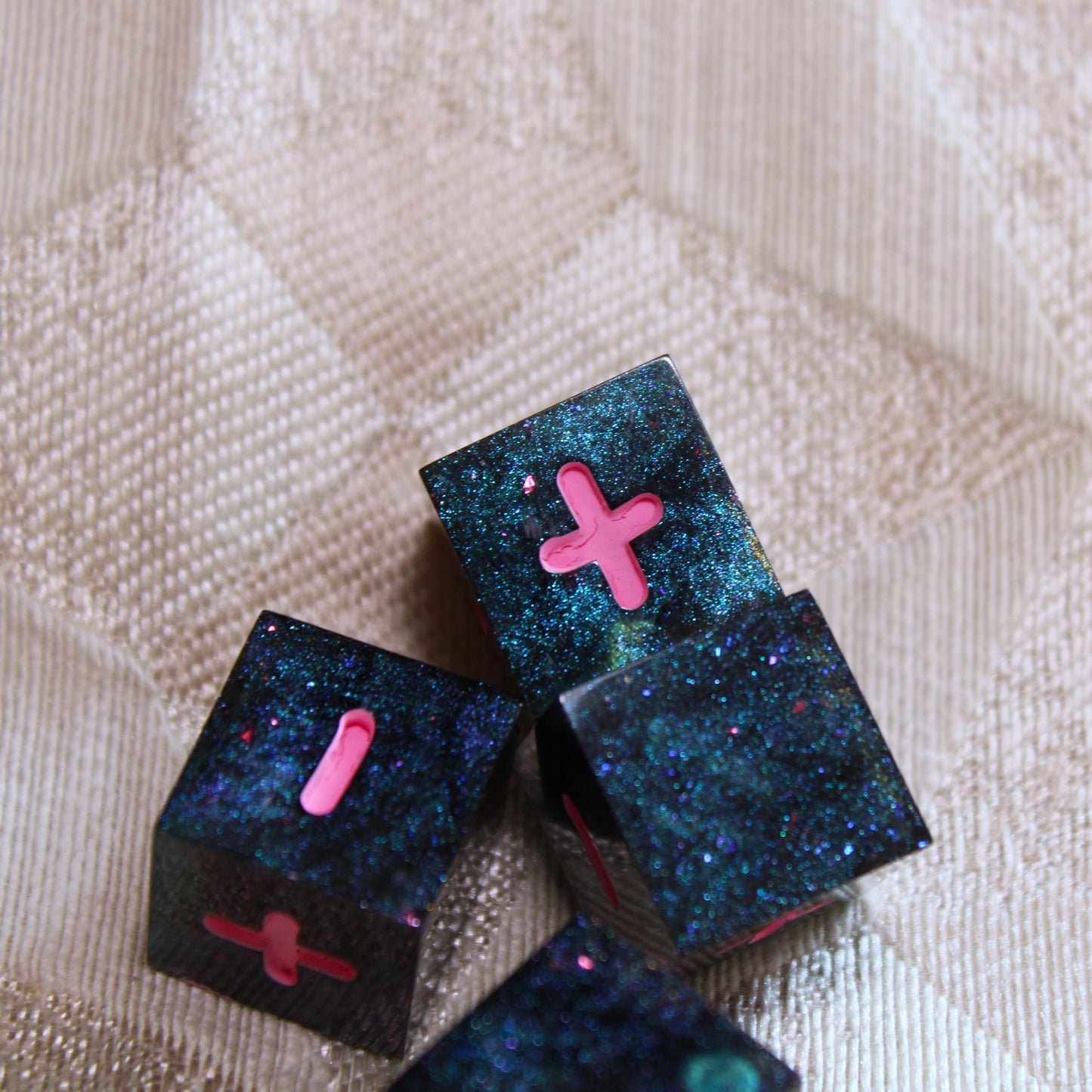 Handmade Nebula Fate Dice