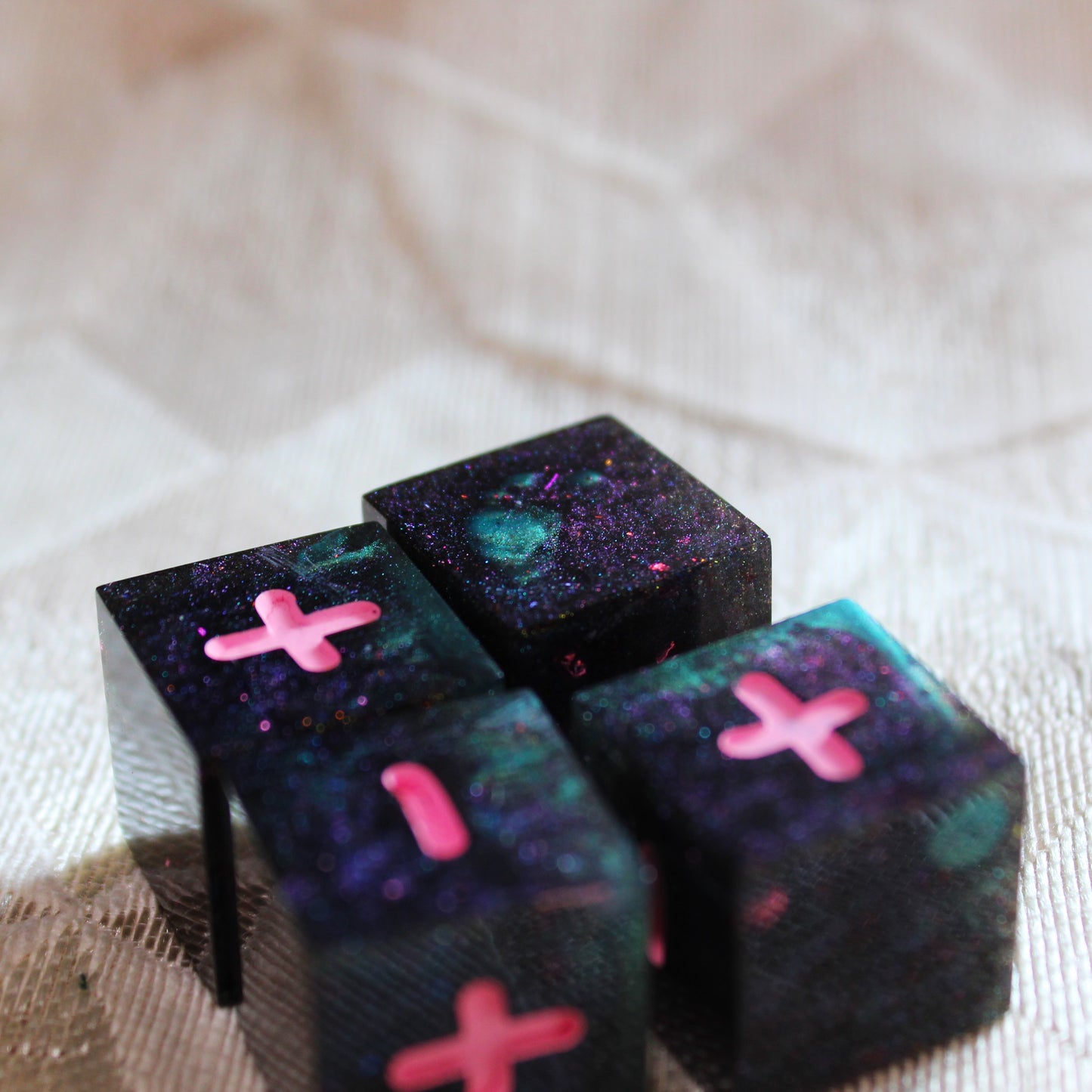 Handmade Nebula Fate Dice