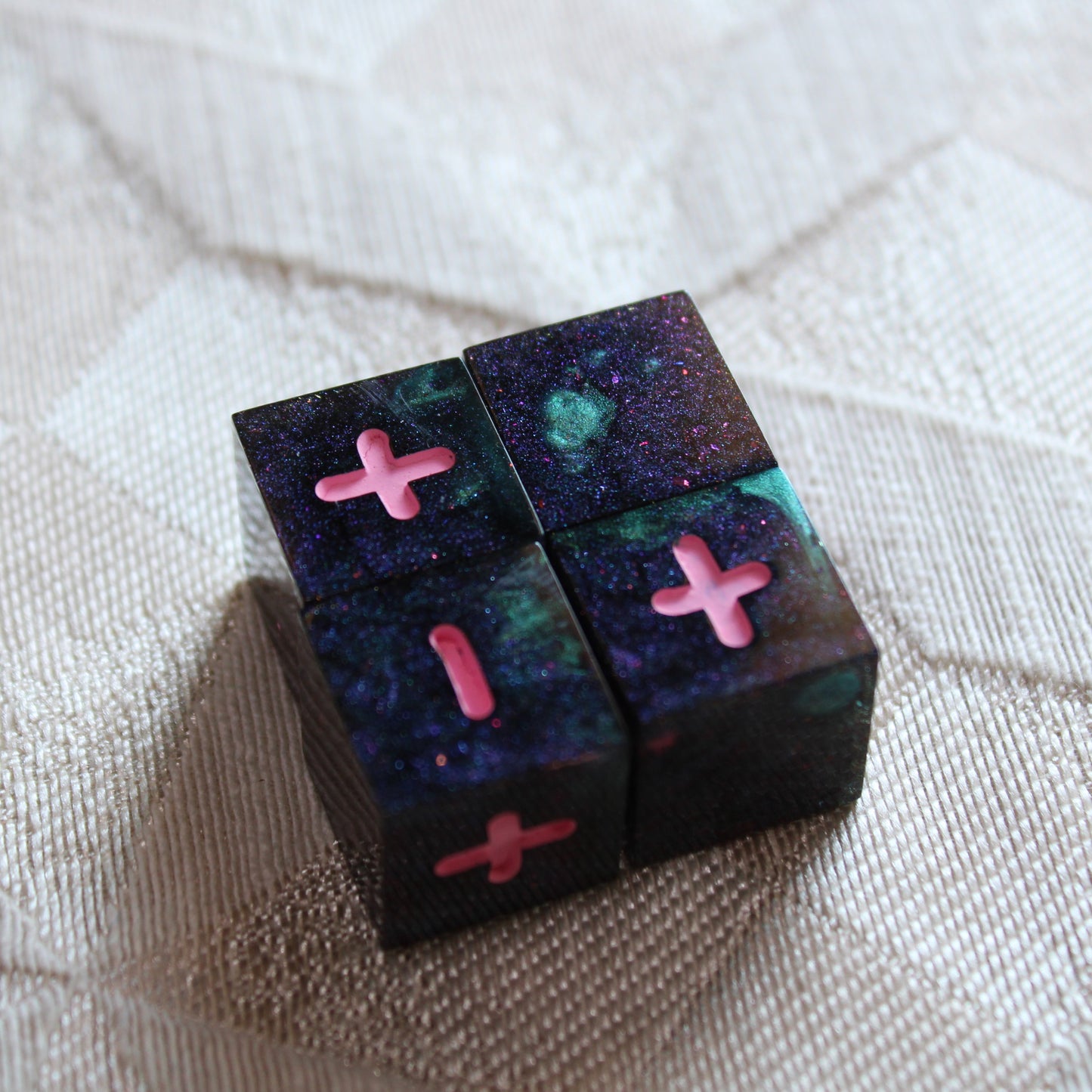 Handmade Nebula Fate Dice