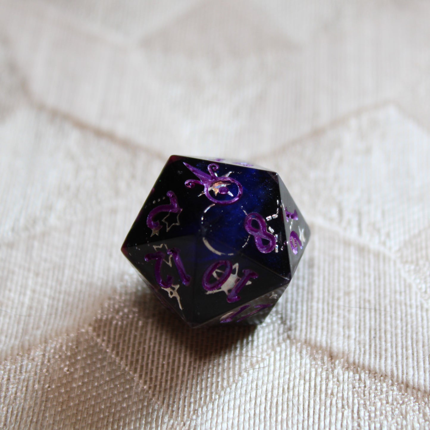 Handmade Shooting Star d20
