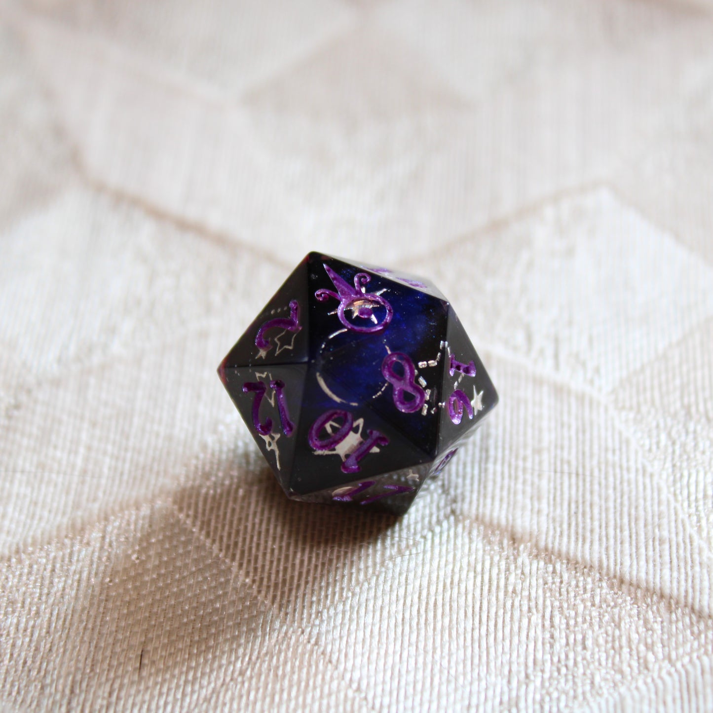 Handmade Shooting Star d20