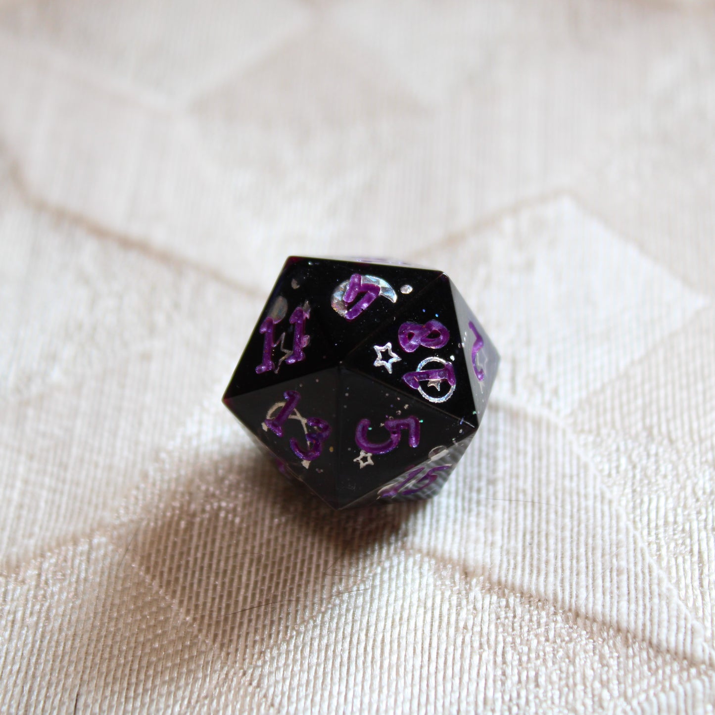 Handmade Shooting Star d20