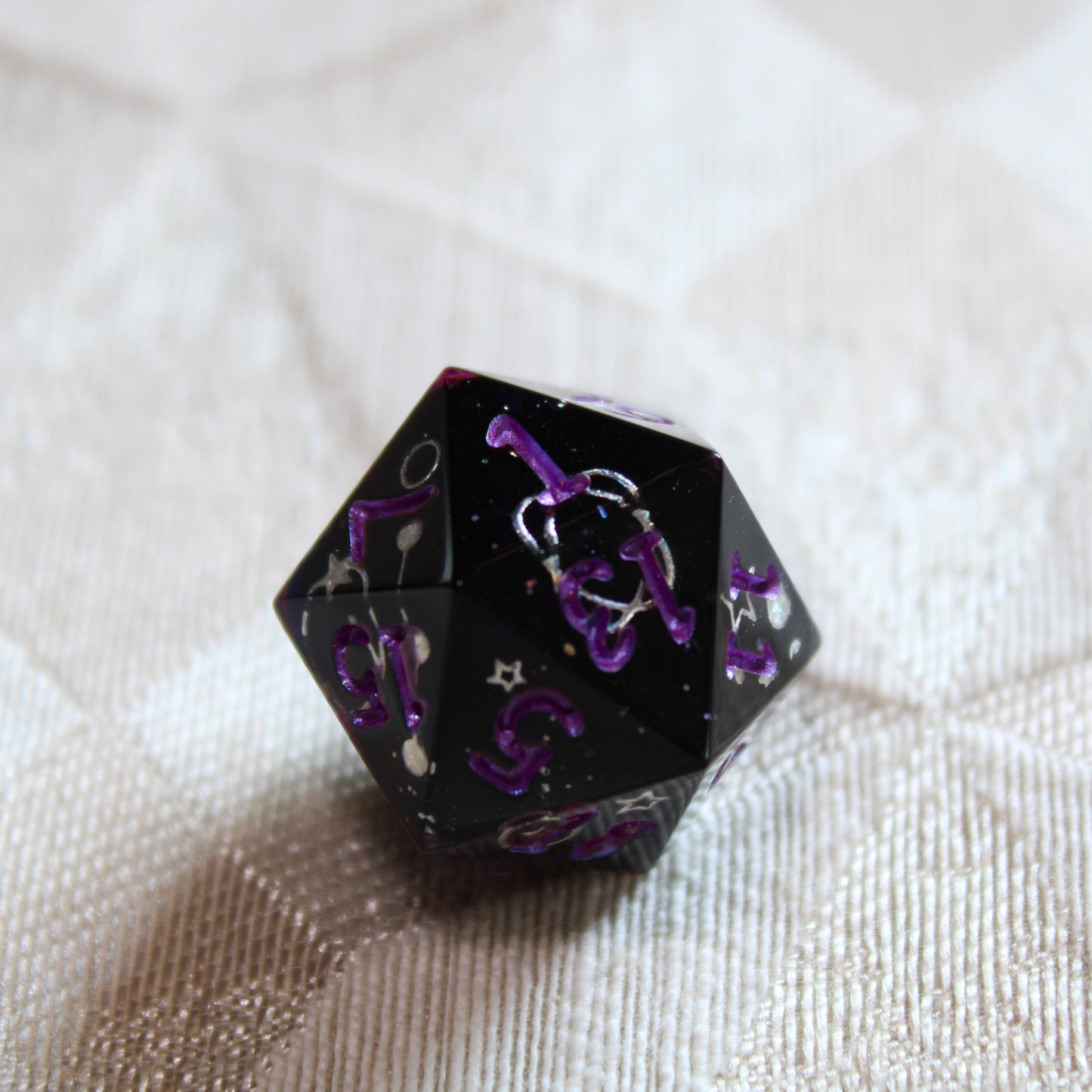 Handmade Shooting Star d20