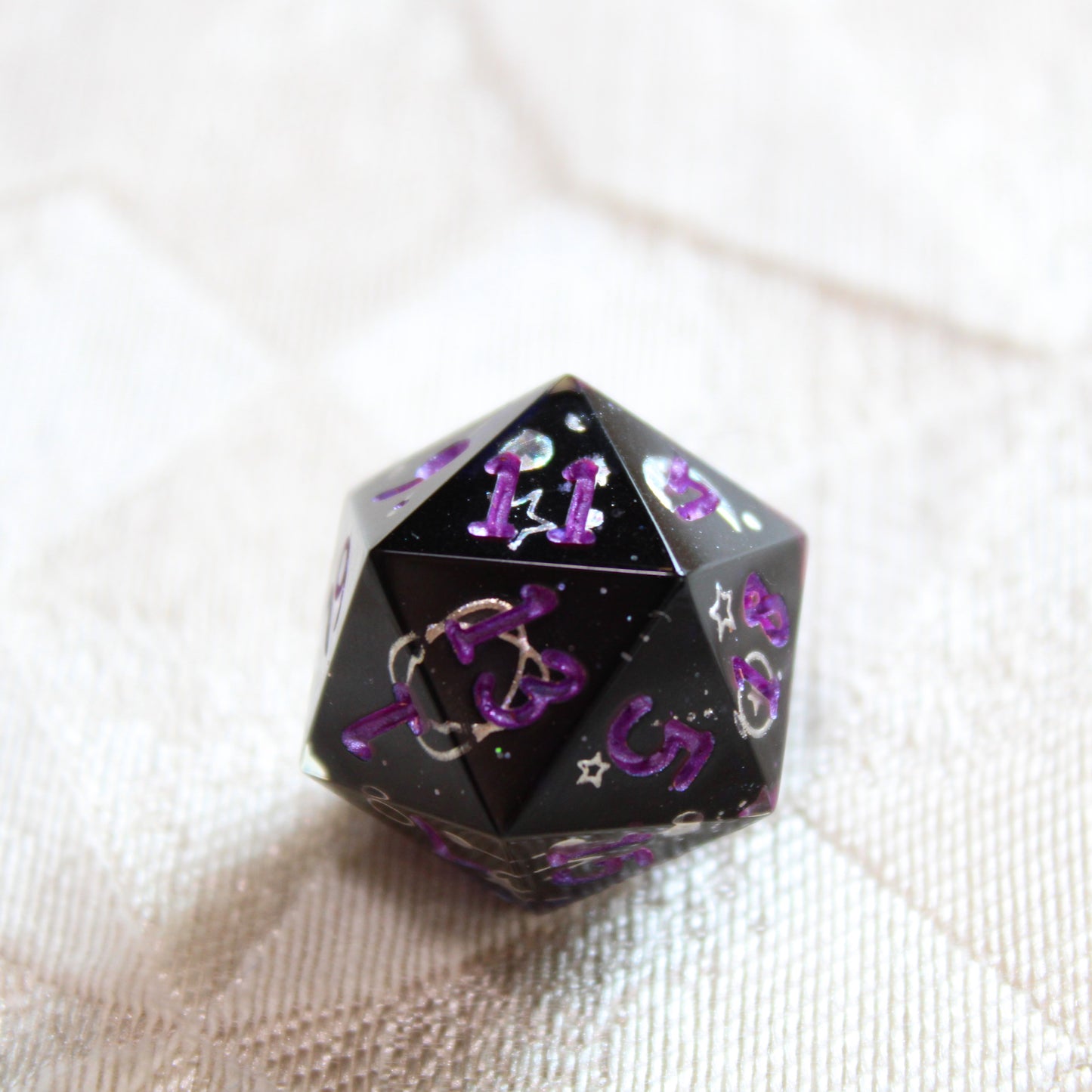Handmade Shooting Star d20