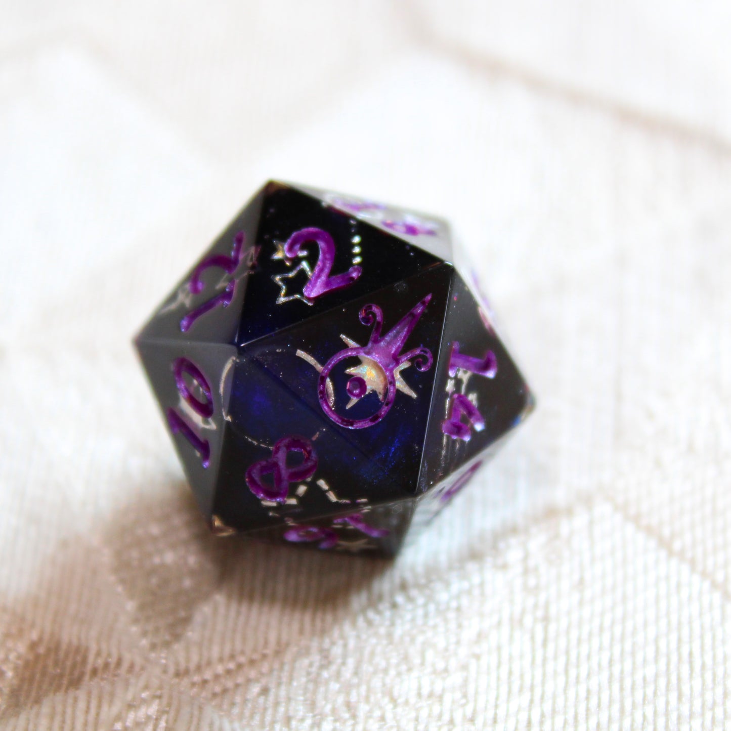 Handmade Shooting Star d20