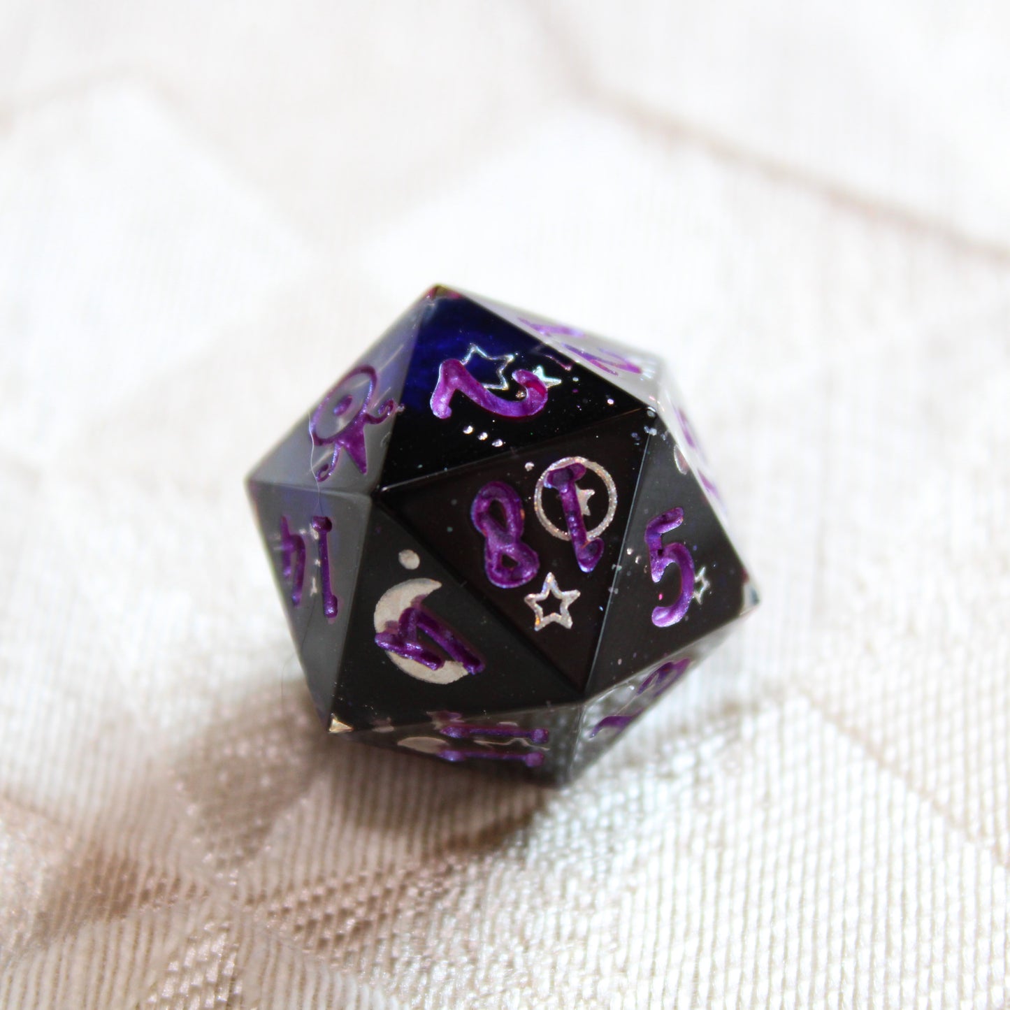 Handmade Shooting Star d20