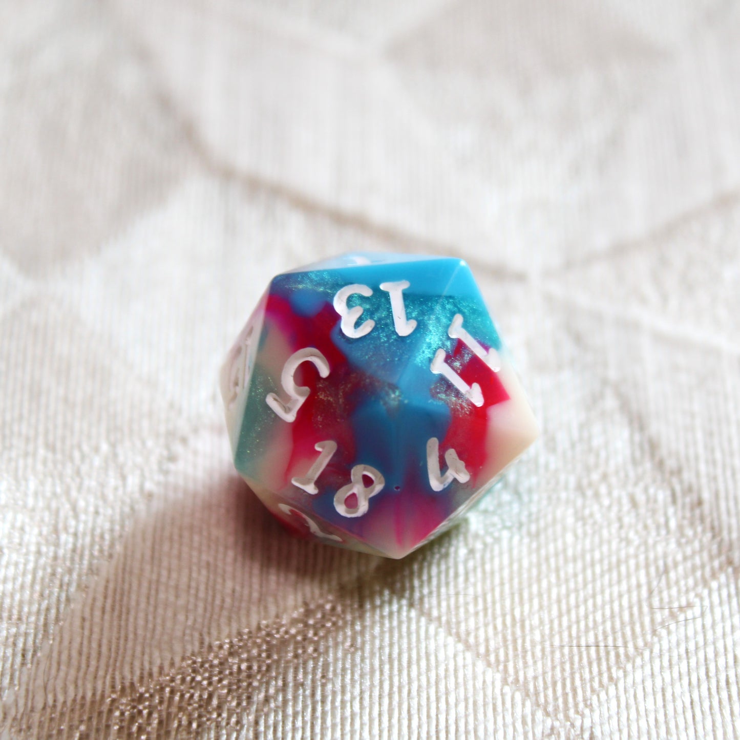 Handmade Bubblegum d20