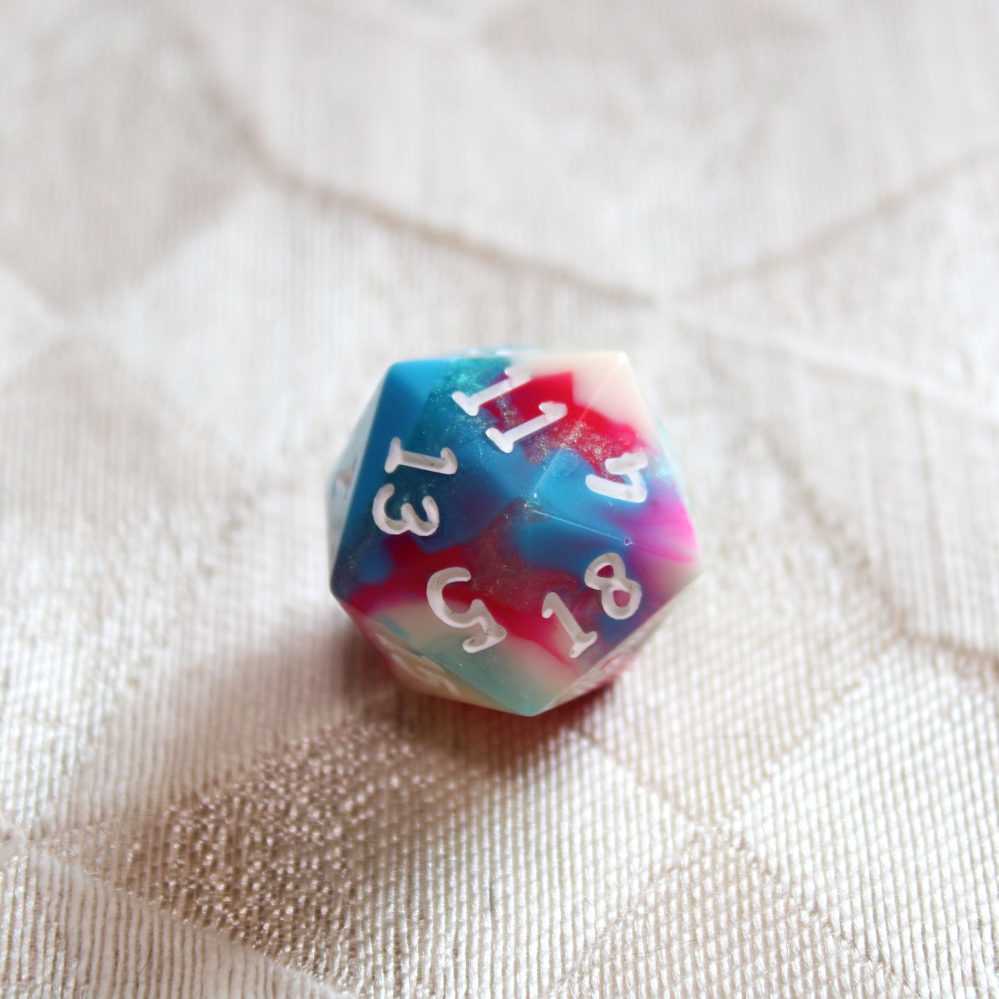 Handmade Bubblegum d20