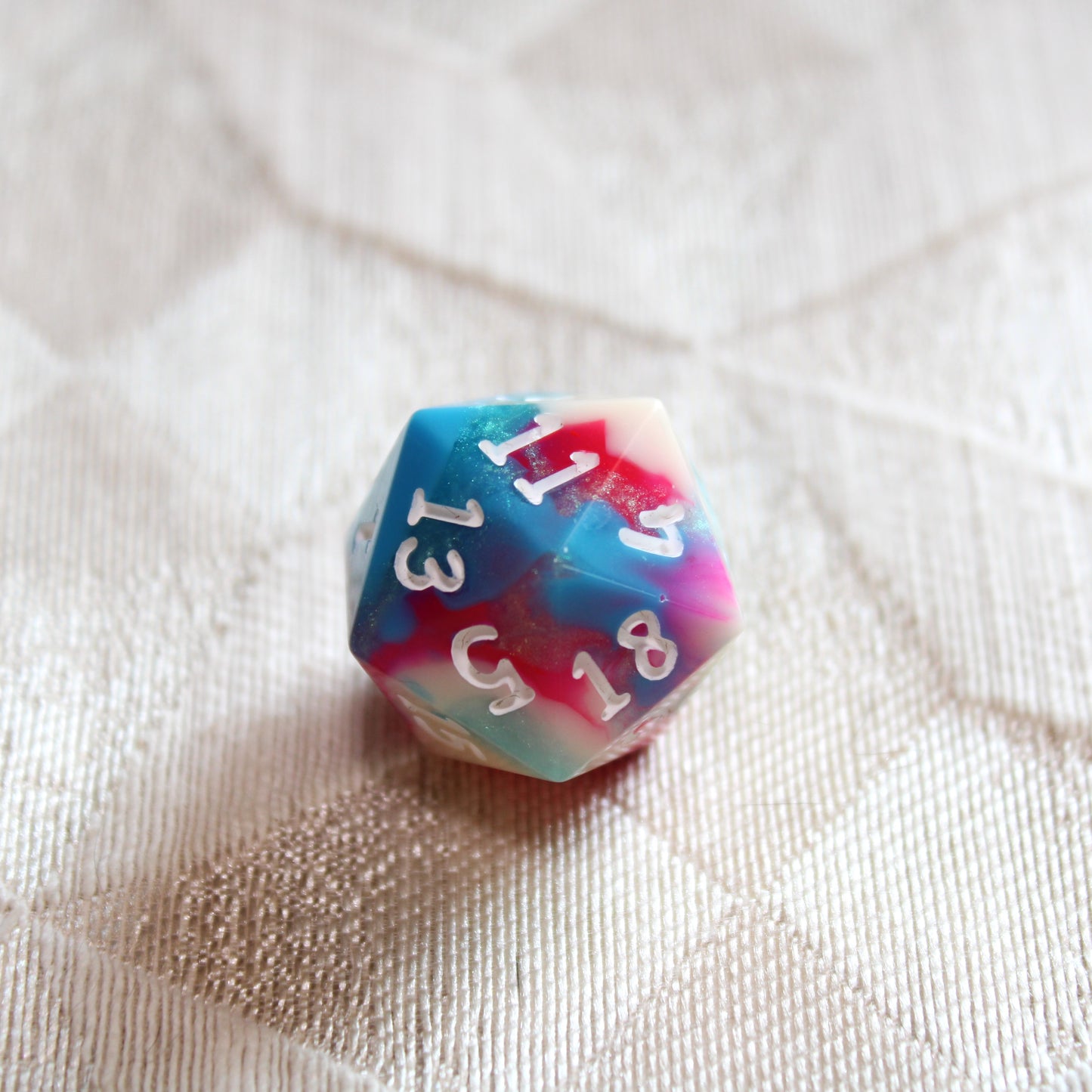 Handmade Bubblegum d20