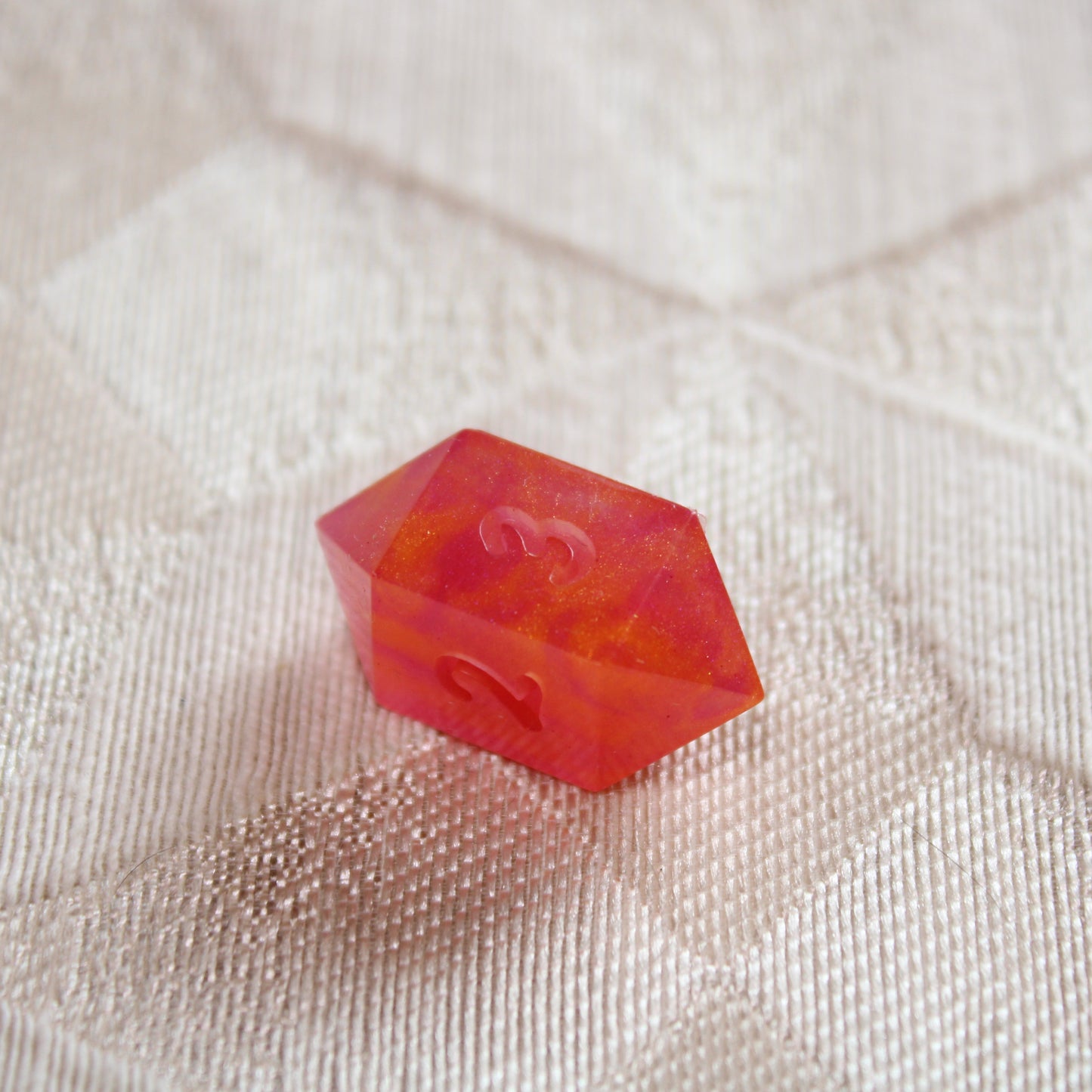 RAW Handmade Tropical Vacation Dice (Glow-in-the-dark!)