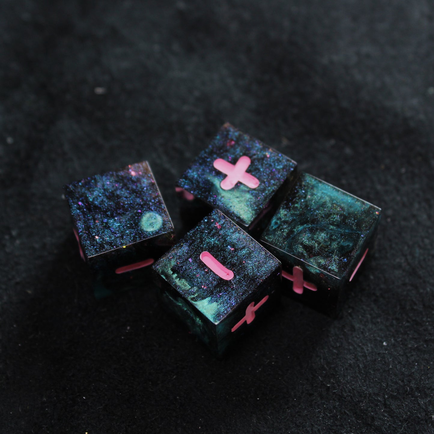Handmade Nebula Fate Dice