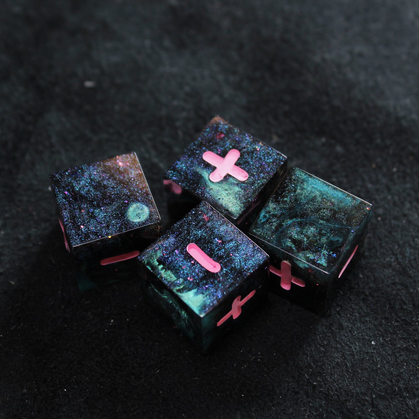Handmade Nebula Fate Dice