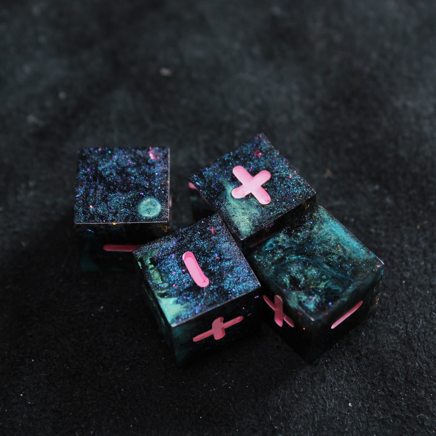 Handmade Nebula Fate Dice