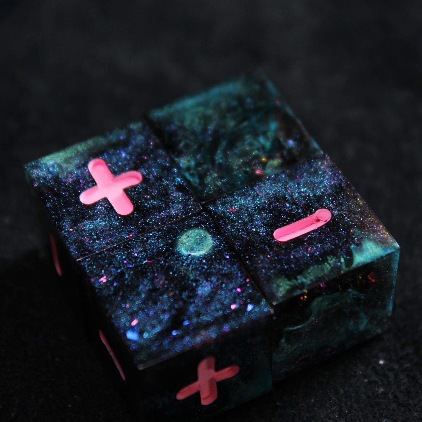 Handmade Nebula Fate Dice