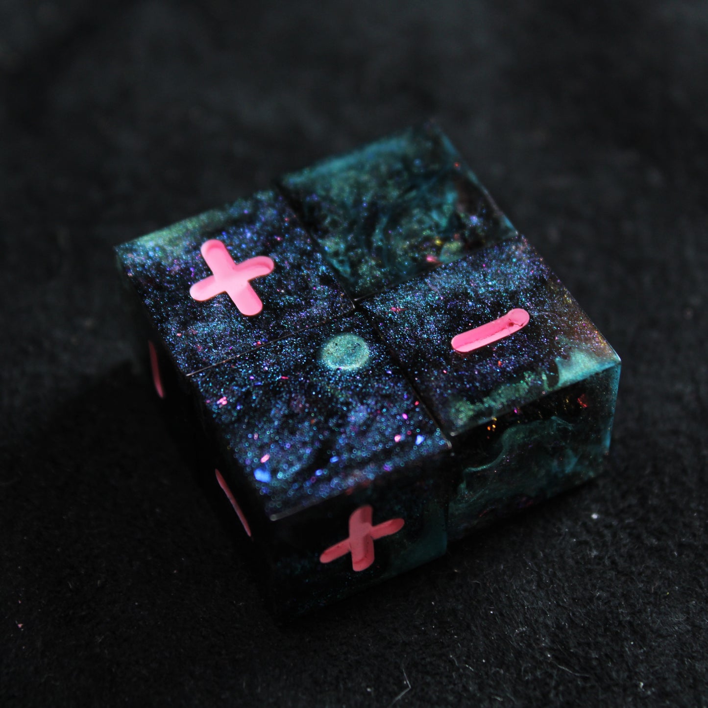Handmade Nebula Fate Dice