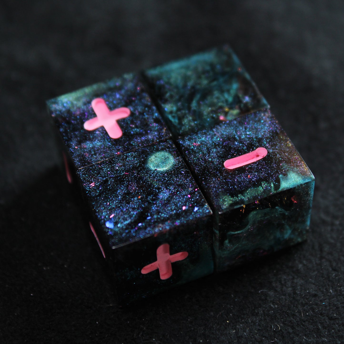 Handmade Nebula Fate Dice