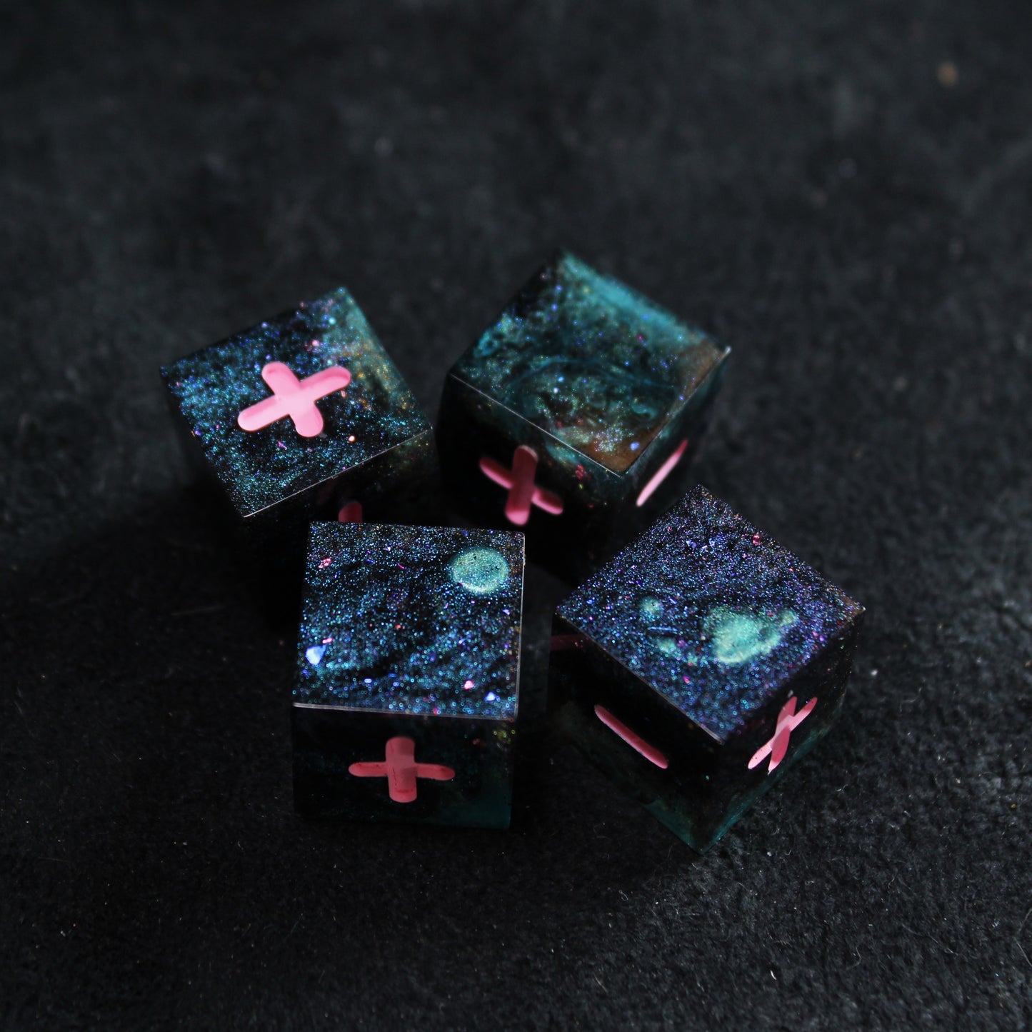 Handmade Nebula Fate Dice
