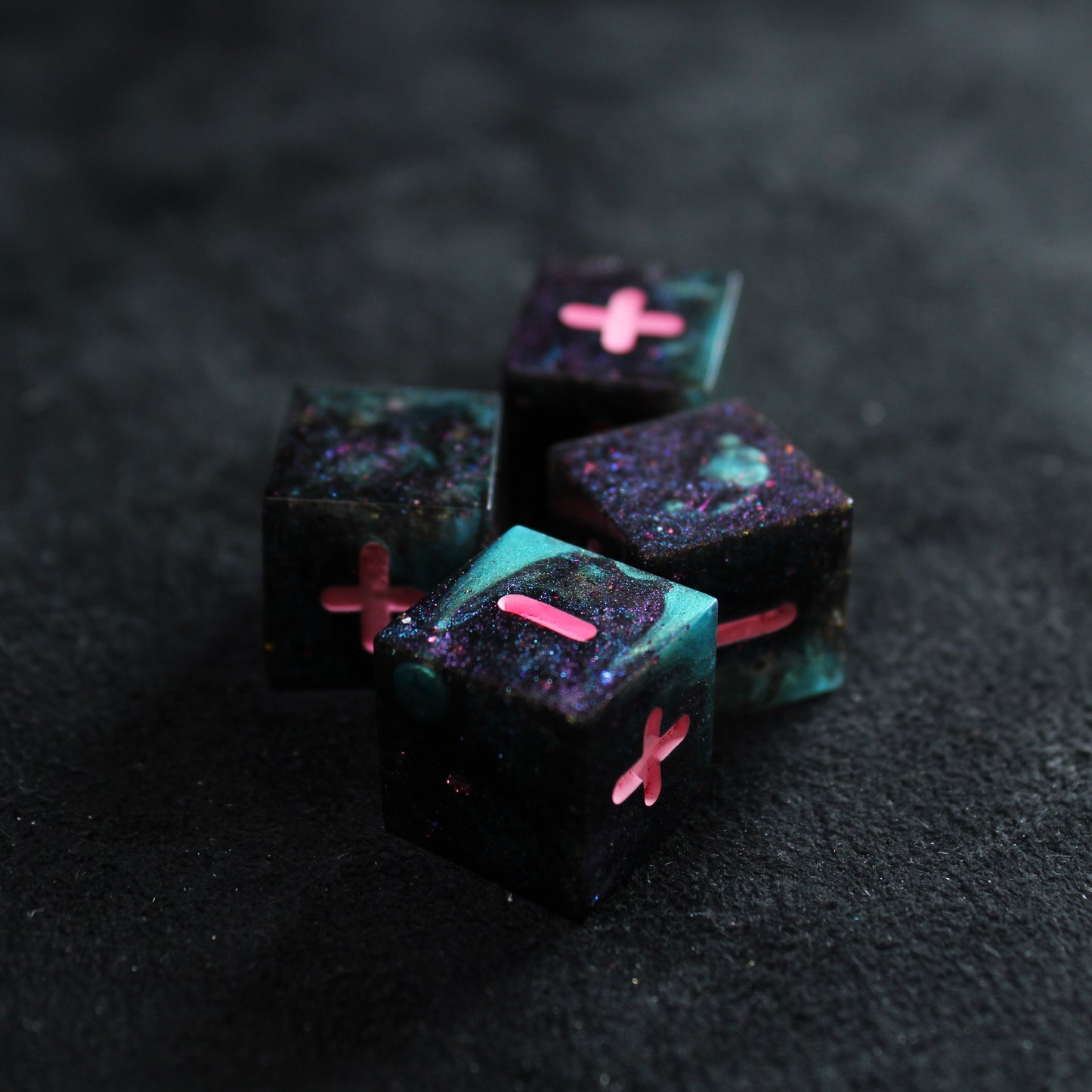 Handmade Nebula Fate Dice