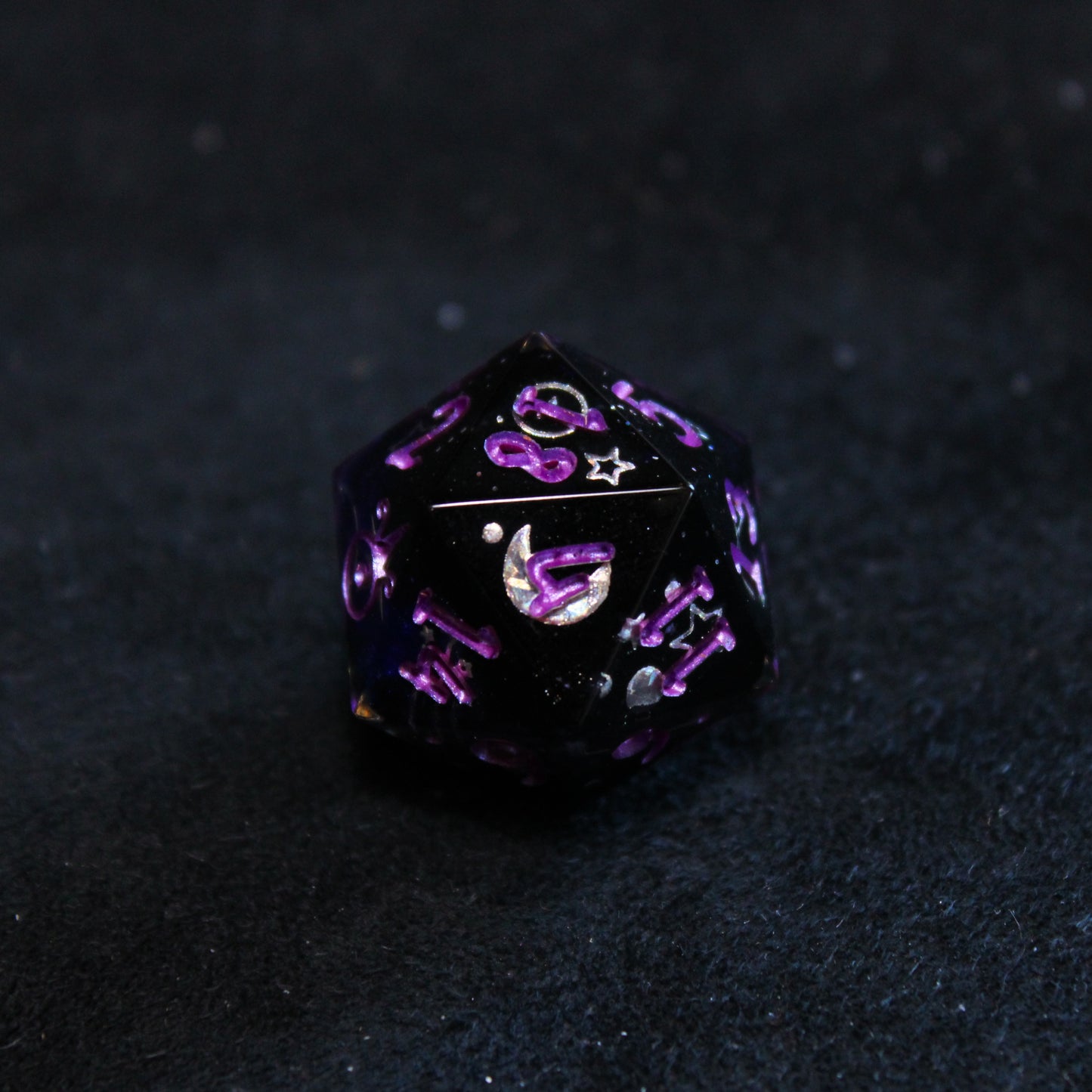 Handmade Shooting Star d20