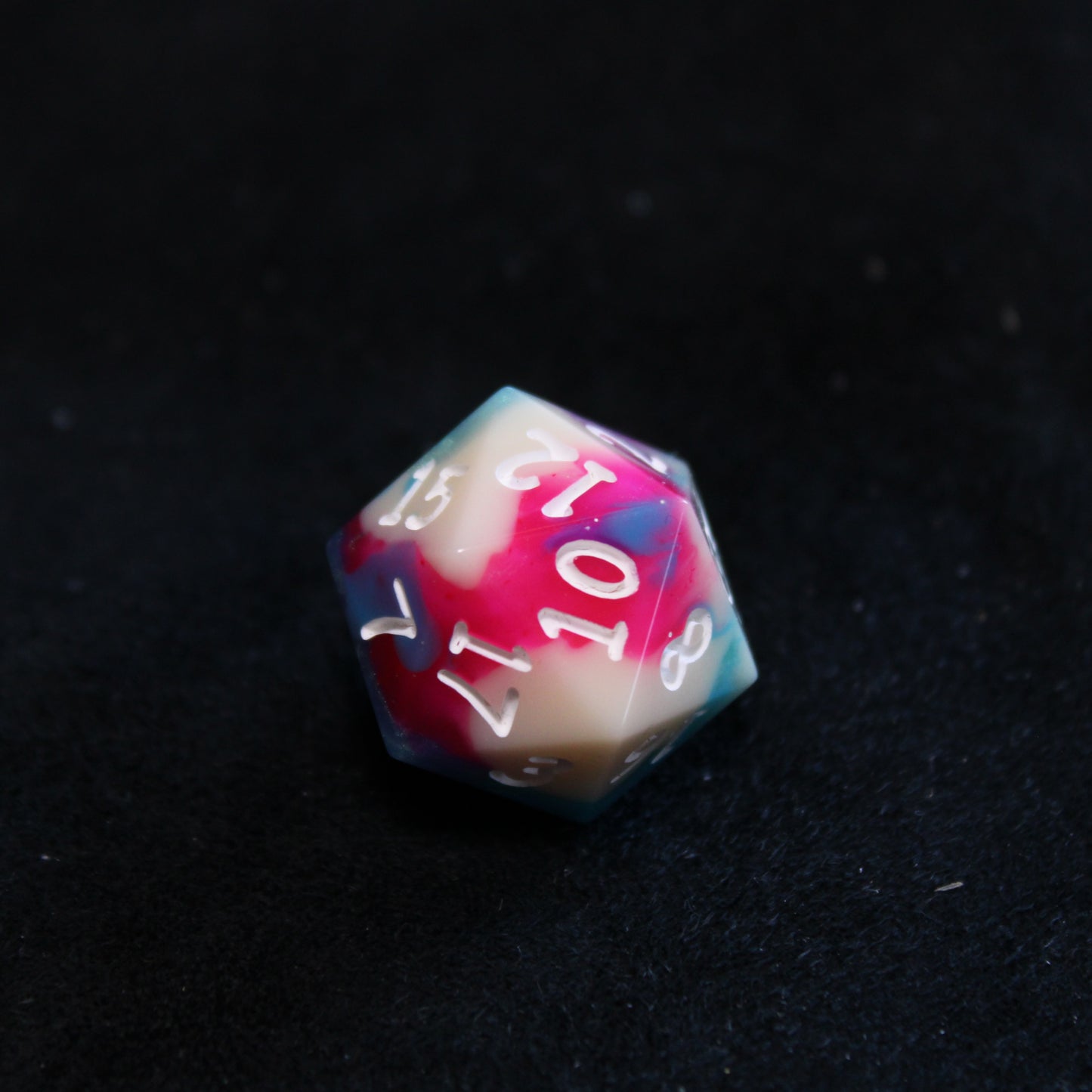 Handmade Bubblegum d20