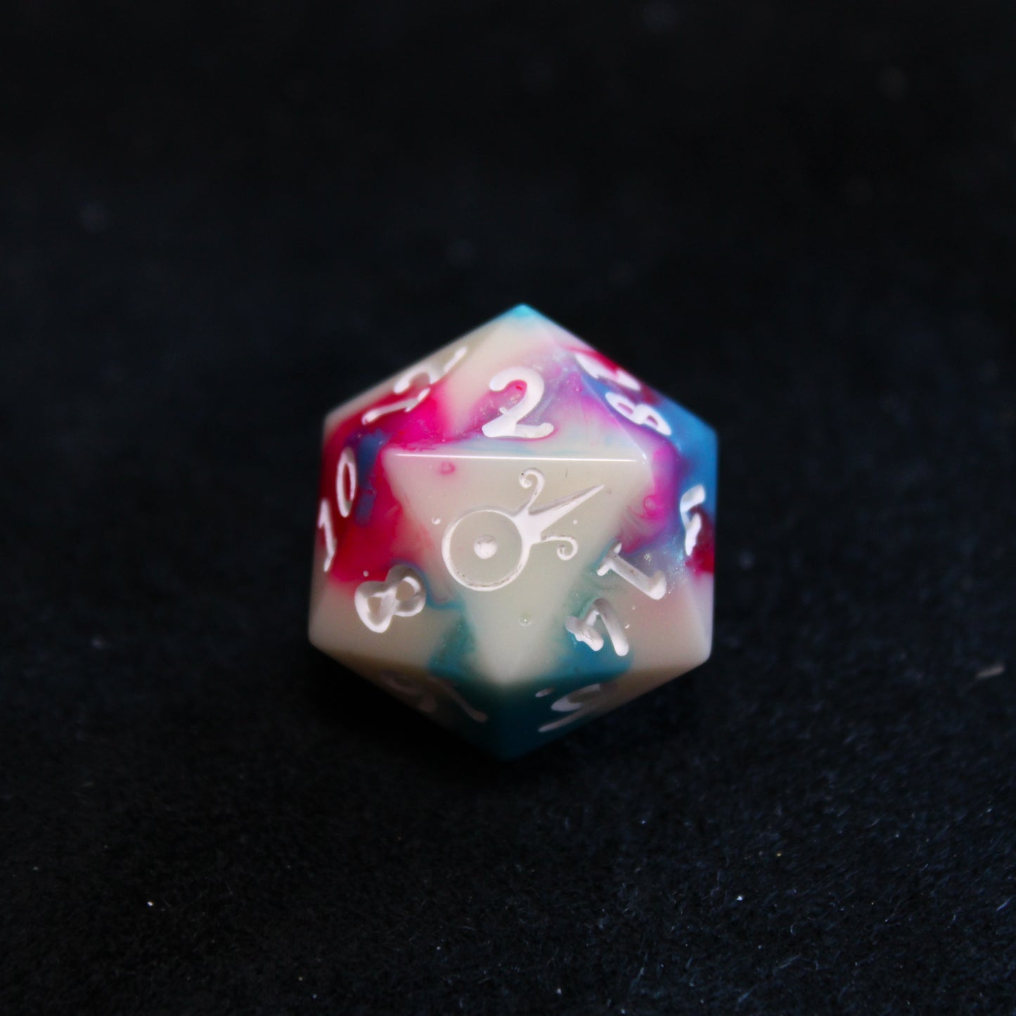 Handmade Bubblegum d20