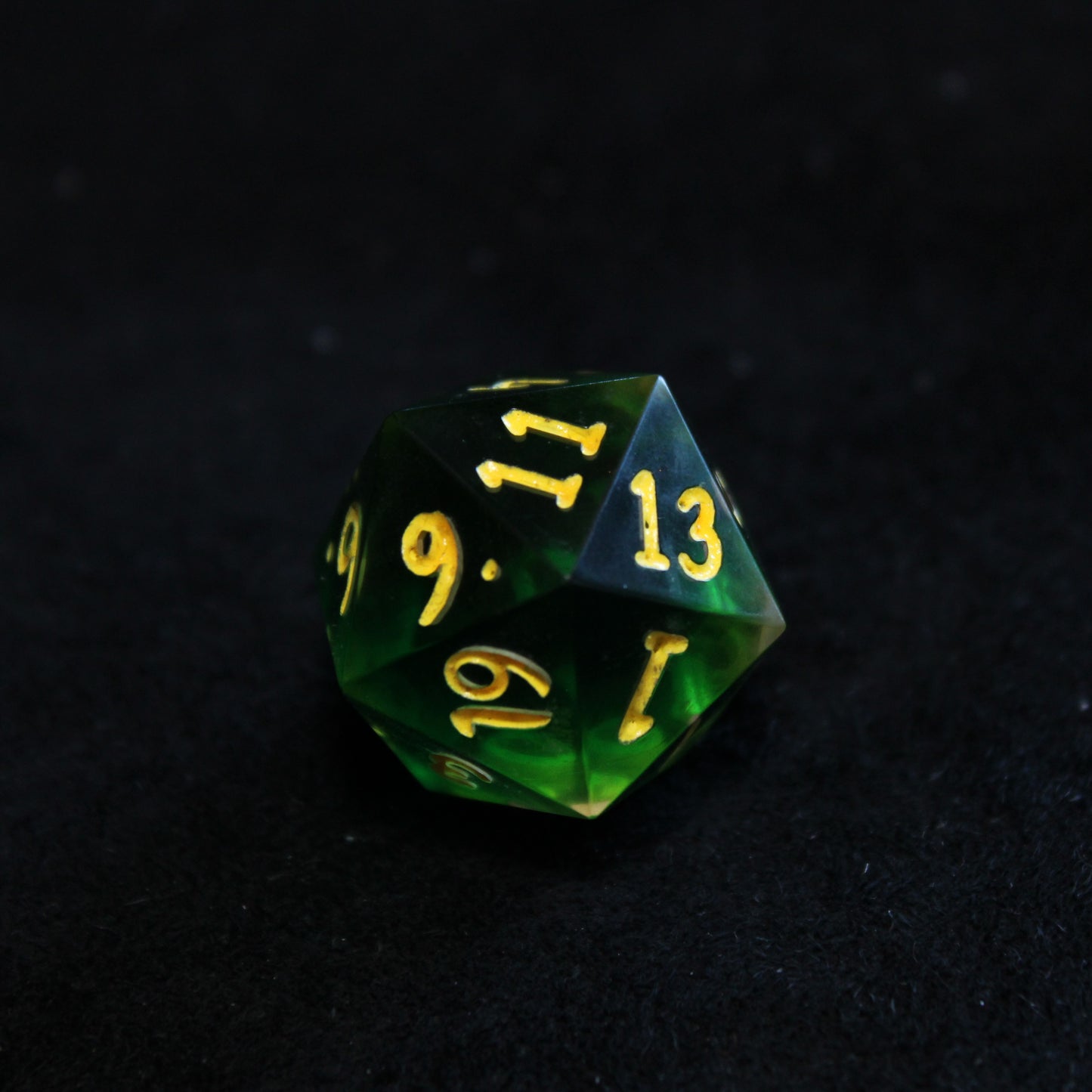 Handmade Spring Green d20