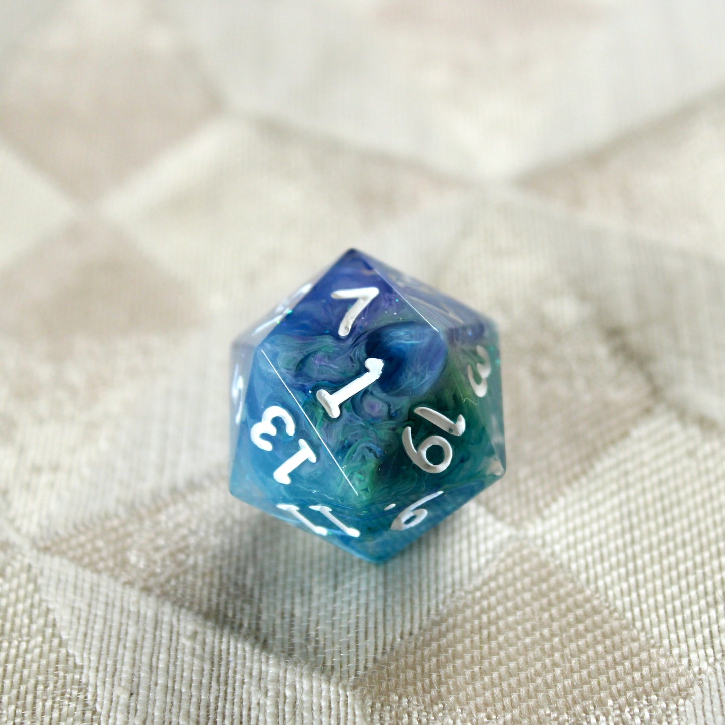 Handmade Ocean Wave d20