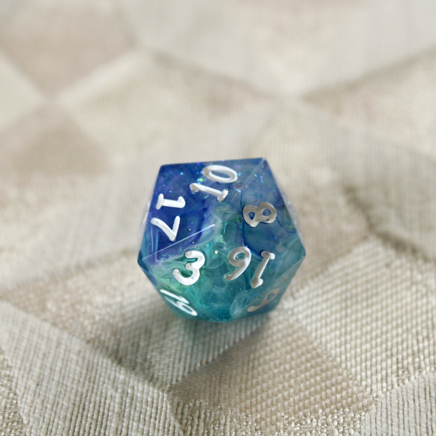 Handmade Ocean Wave d20
