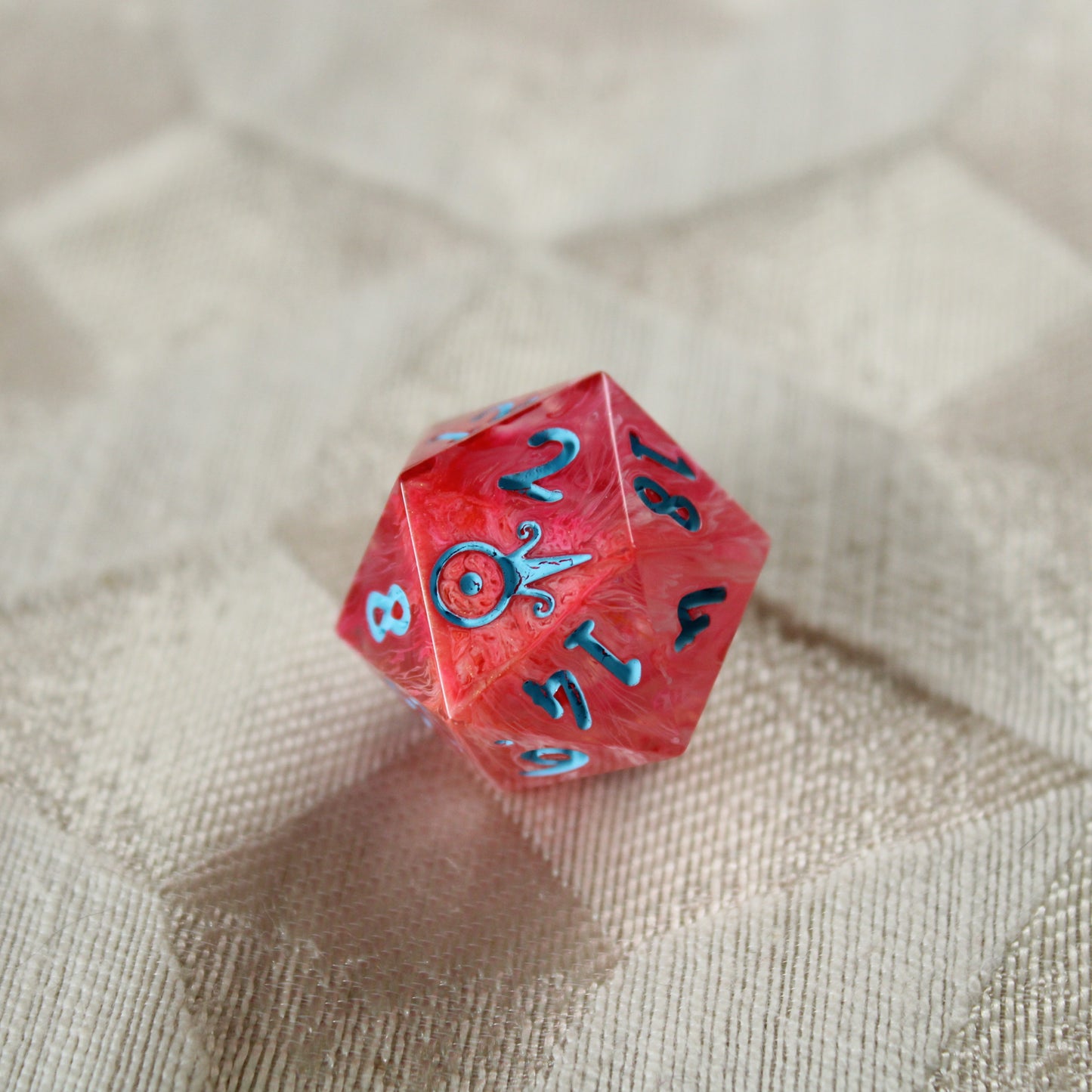 Handmade Pink Drink d20