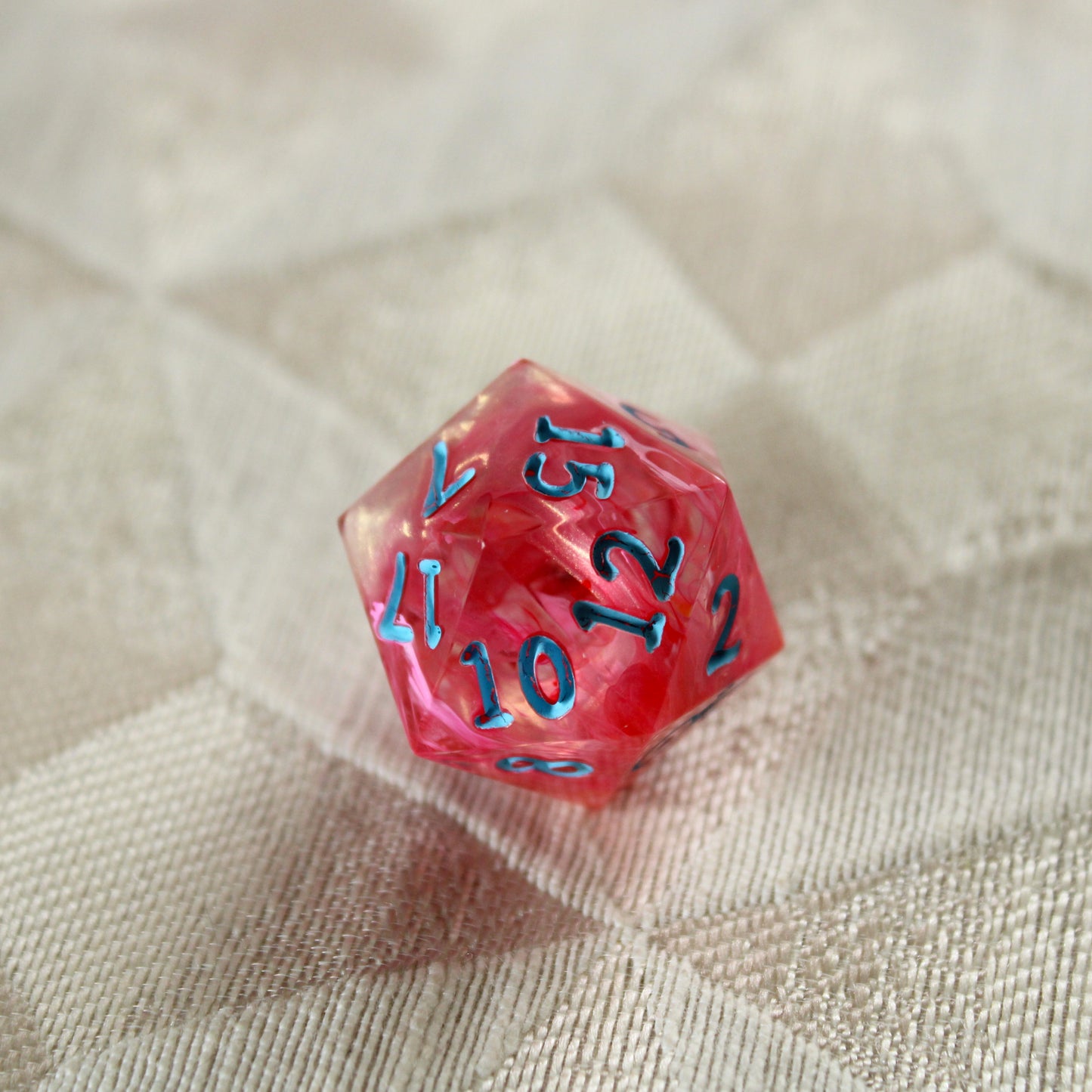 Handmade Pink Drink d20