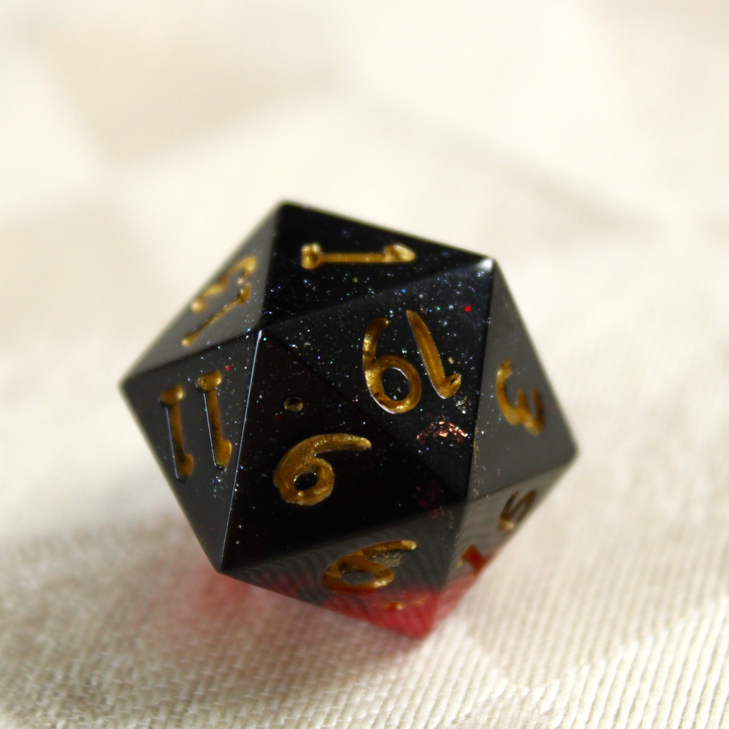 Handmade Molten Core d20
