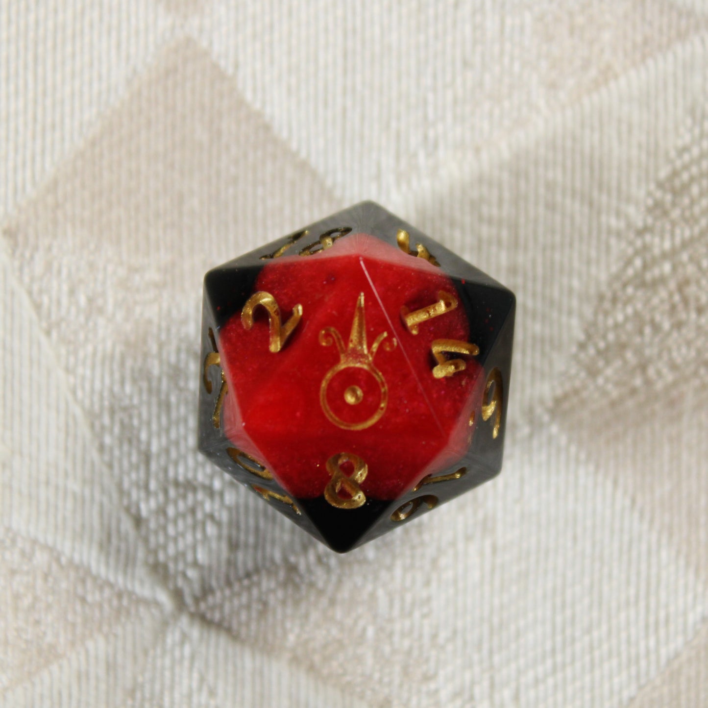 Handmade Molten Core d20