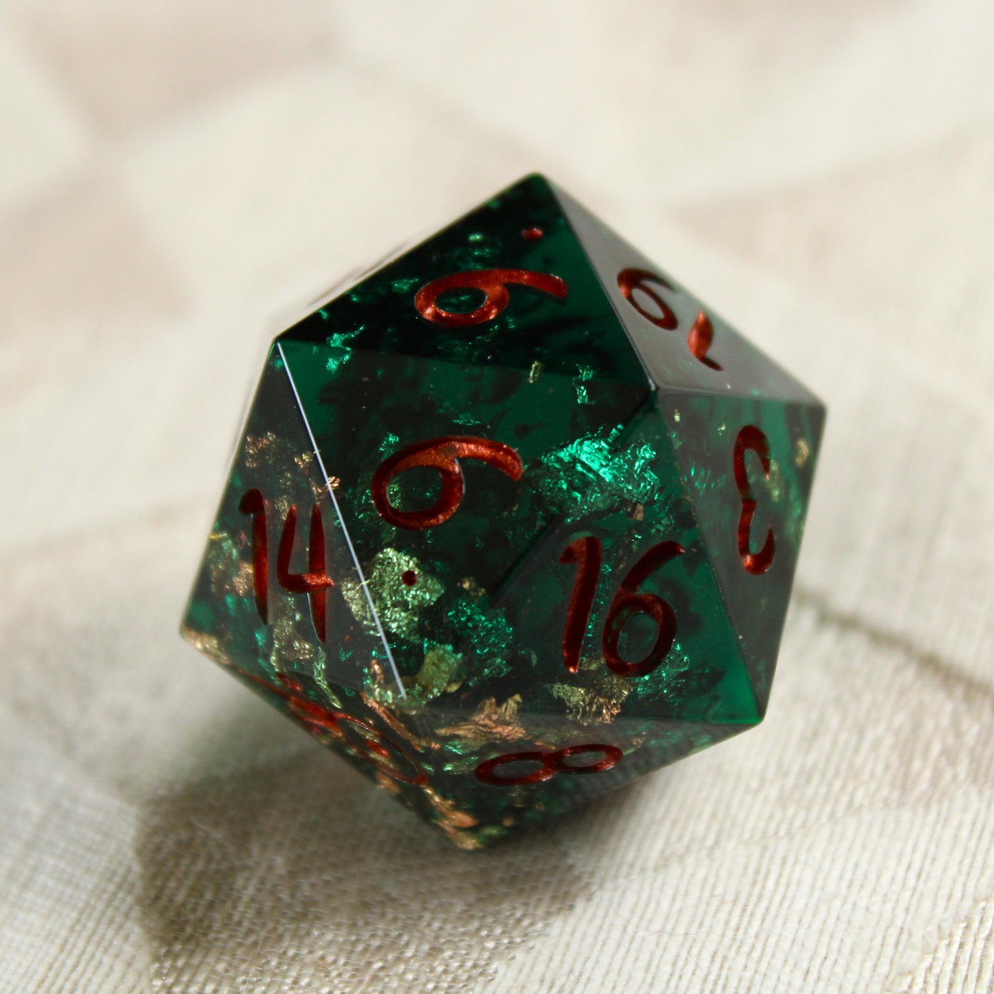 Copper Core Jumbo d20