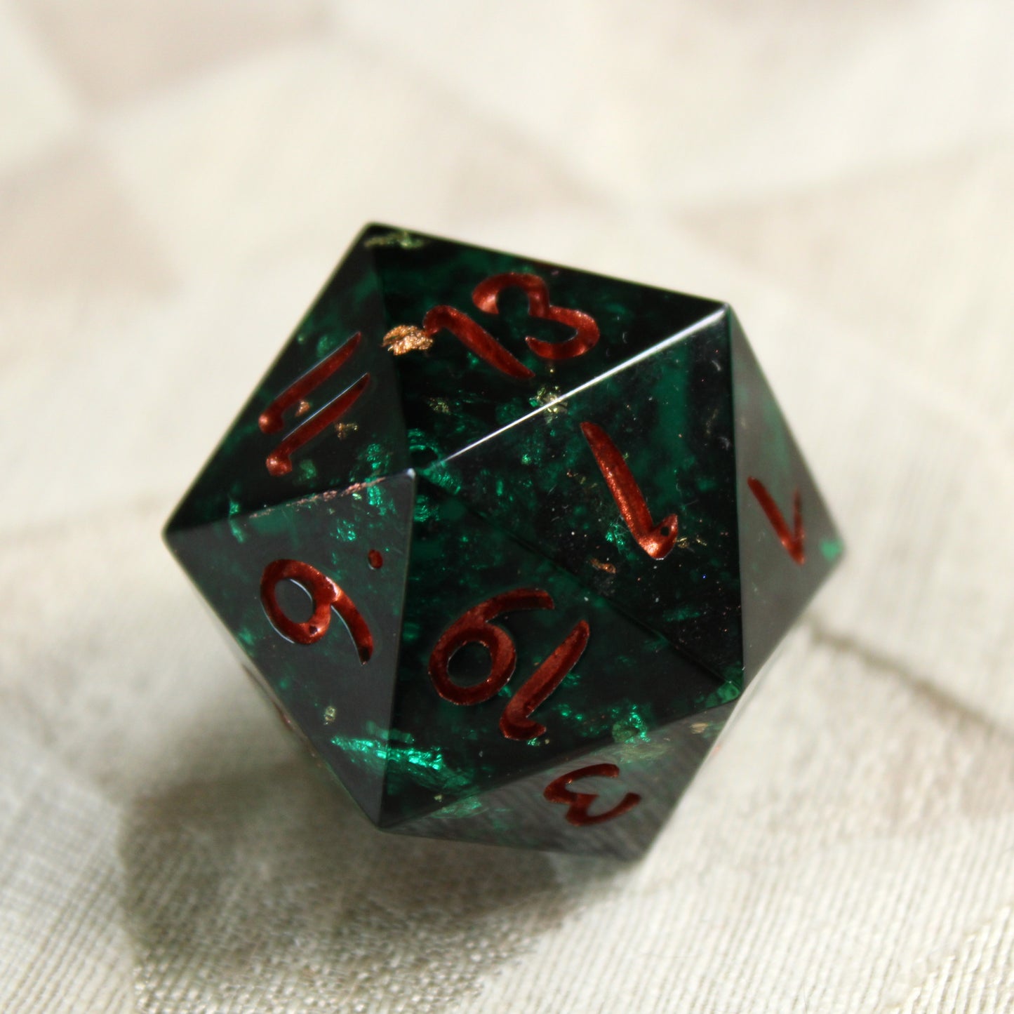 Copper Core Jumbo d20