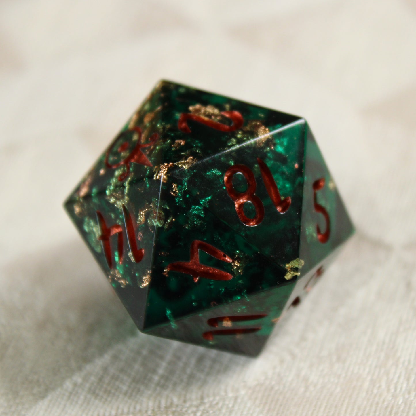 Copper Core Jumbo d20