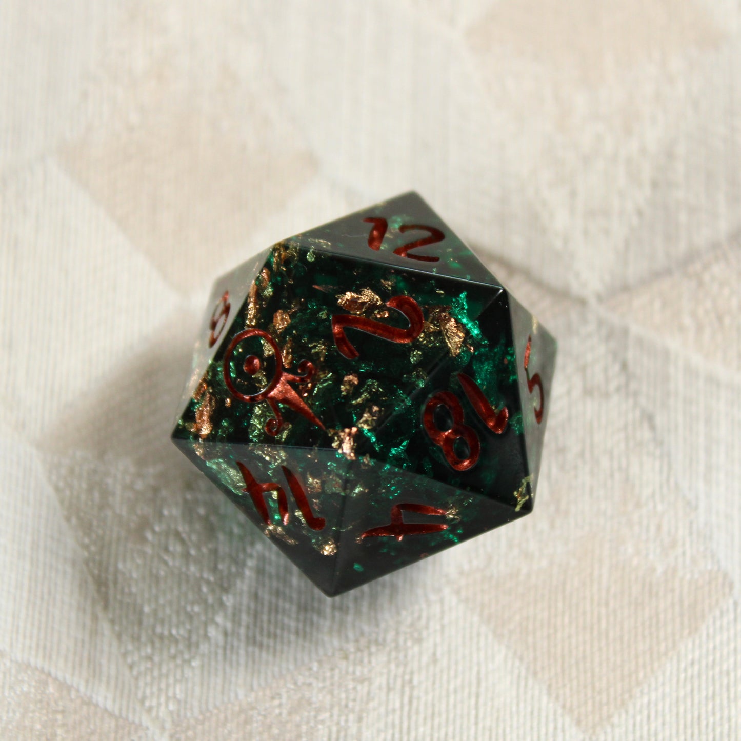 Copper Core Jumbo d20