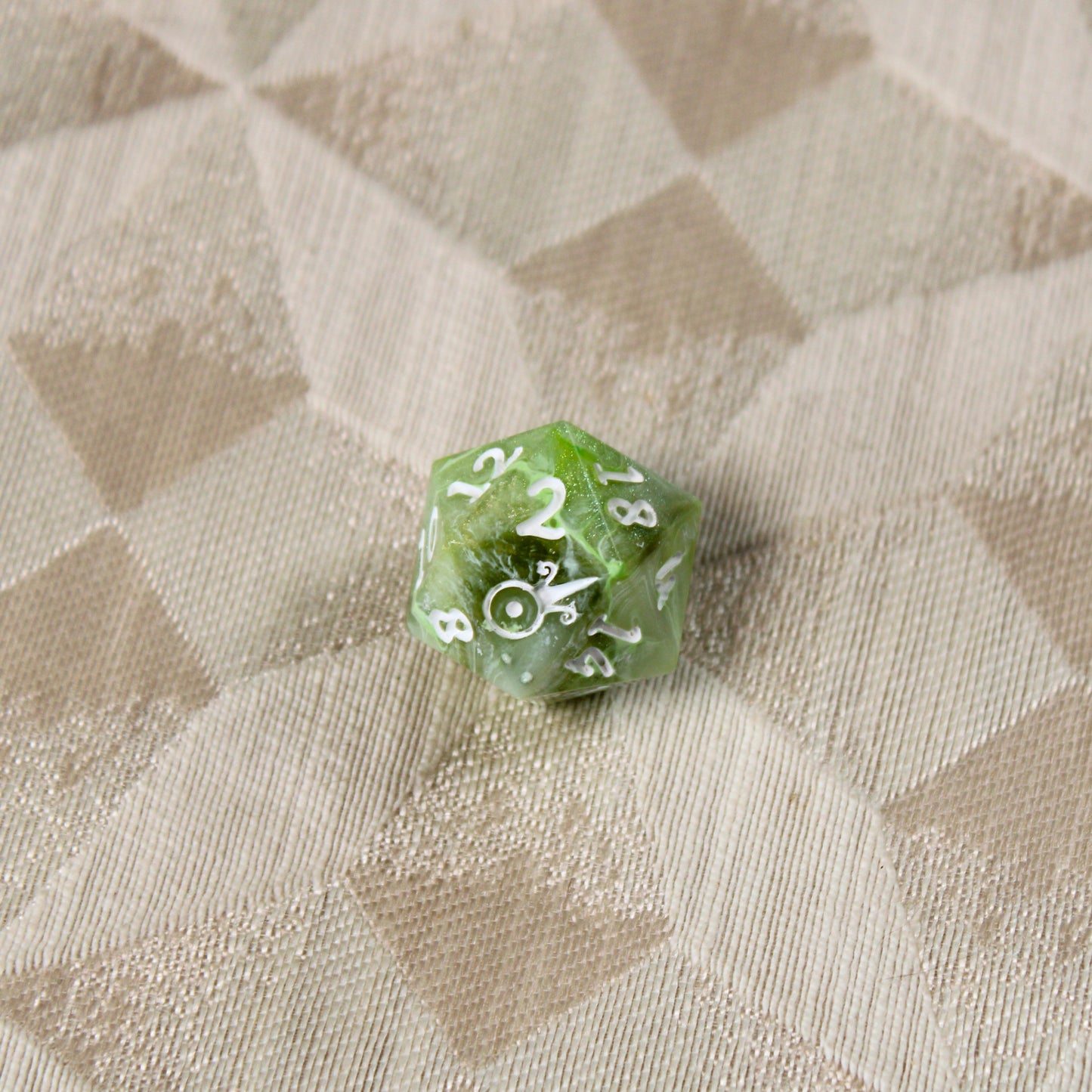 Handmade Green Thumb d20