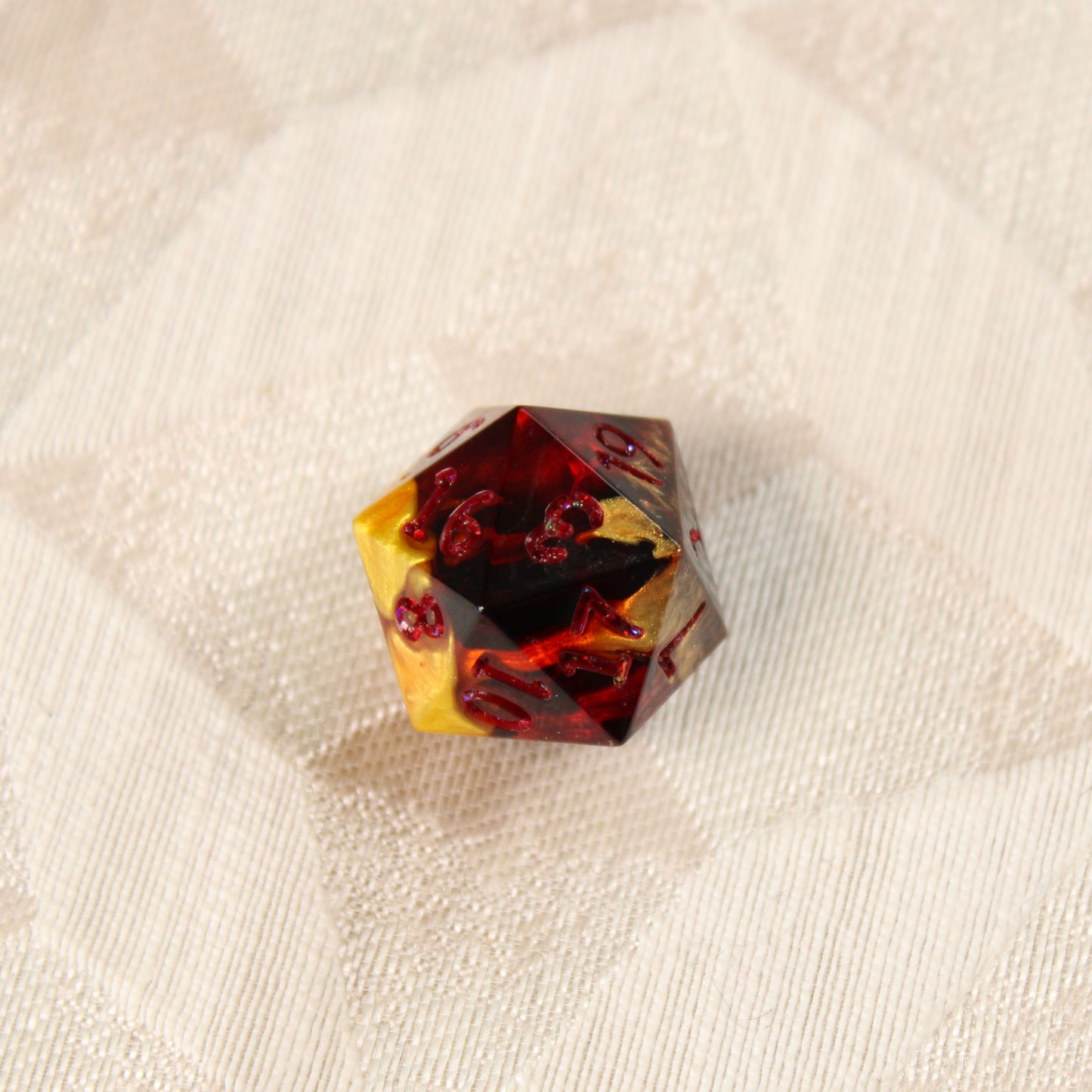 Handmade Magma d20