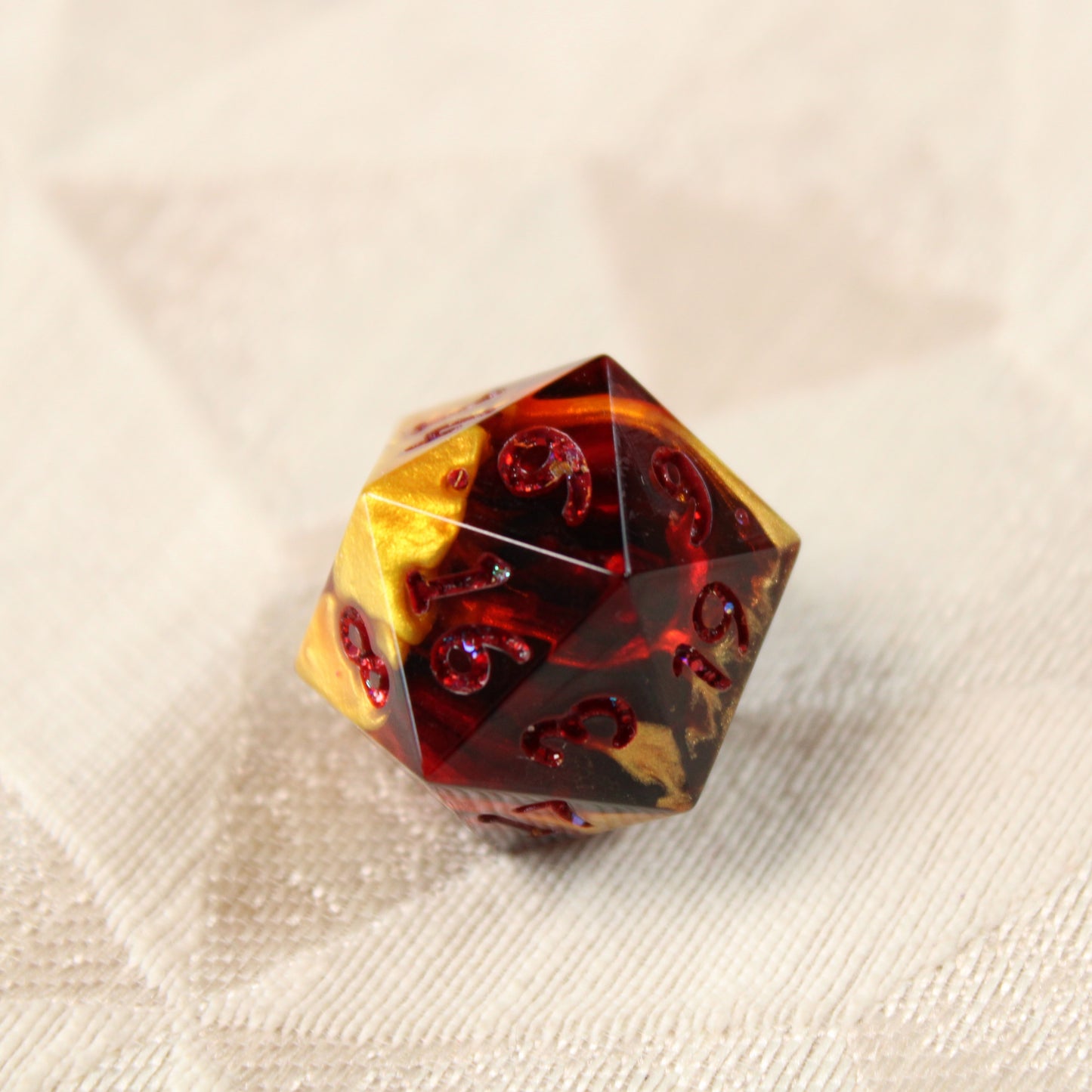 Handmade Magma d20