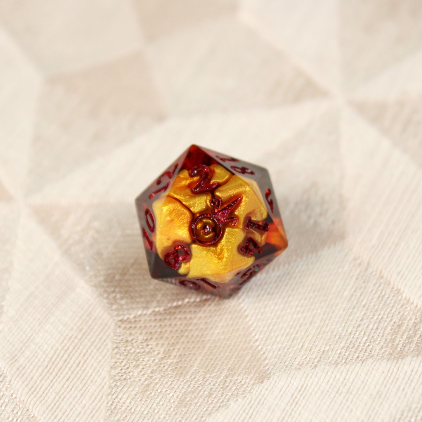 Handmade Magma d20
