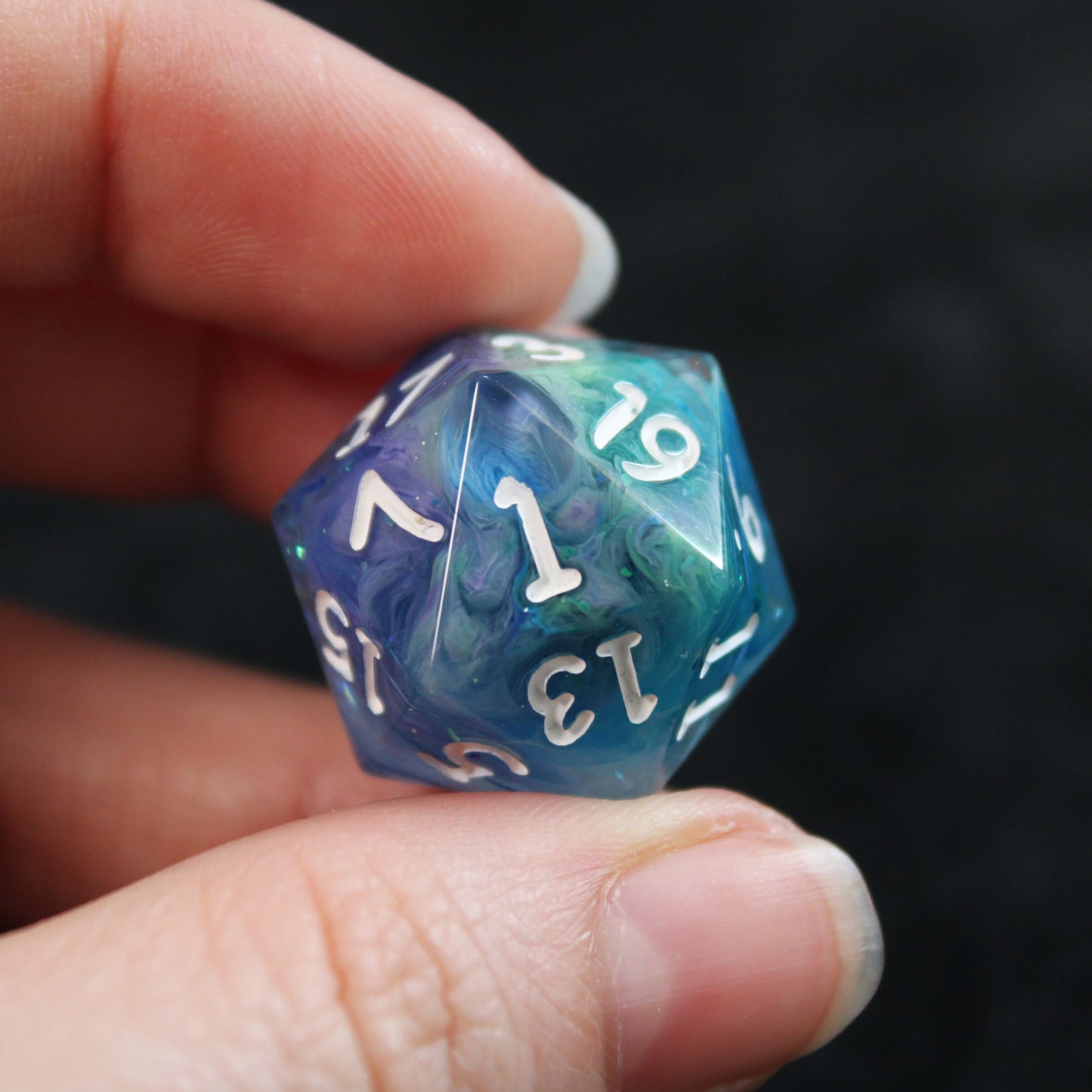 Handmade Ocean Wave d20