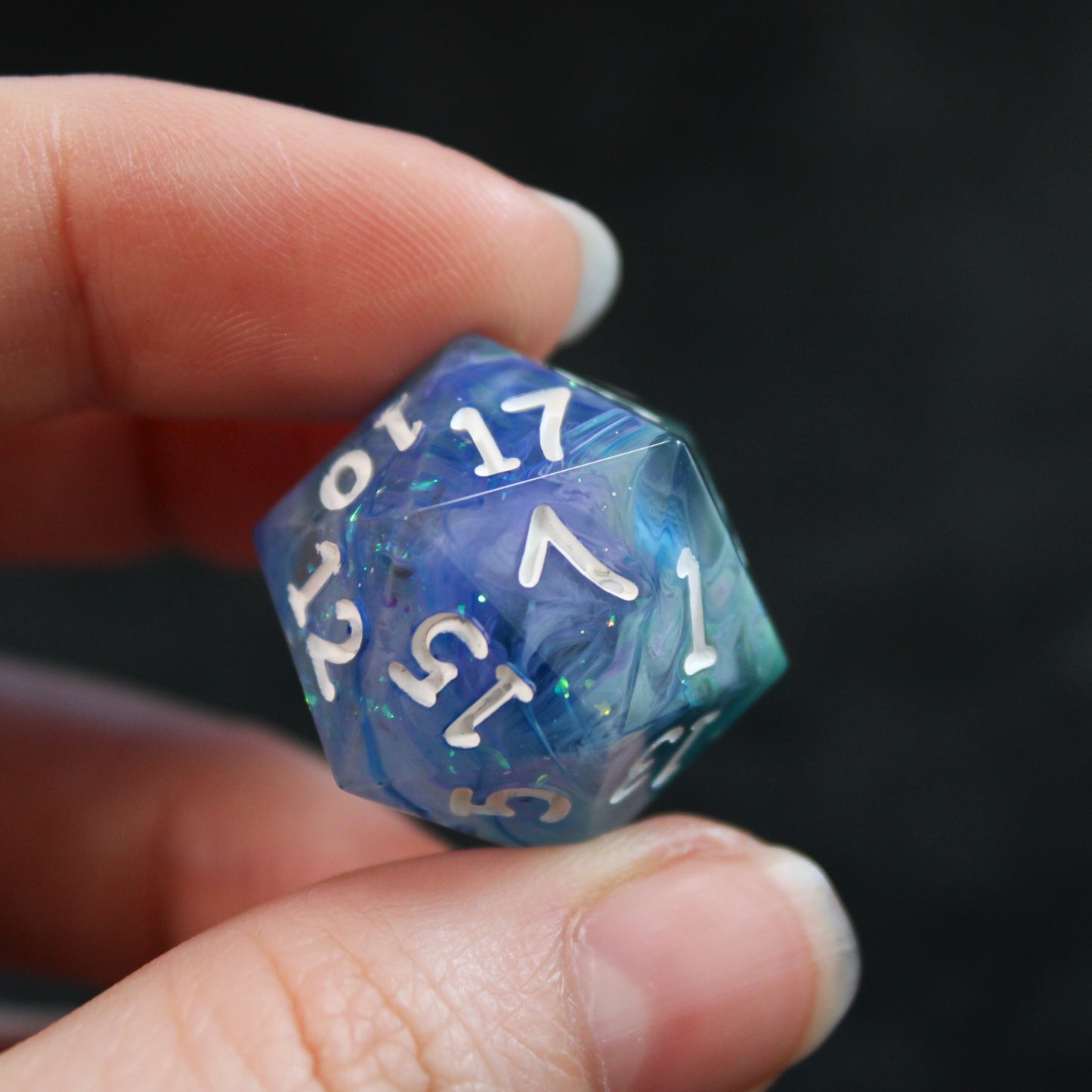 Handmade Ocean Wave d20