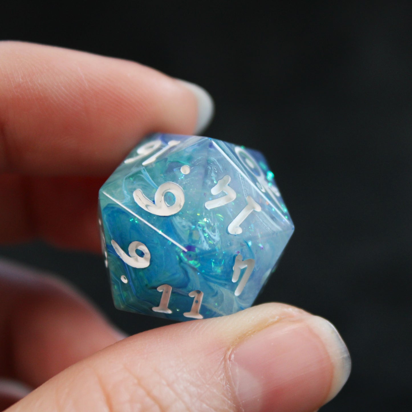 Handmade Ocean Wave d20