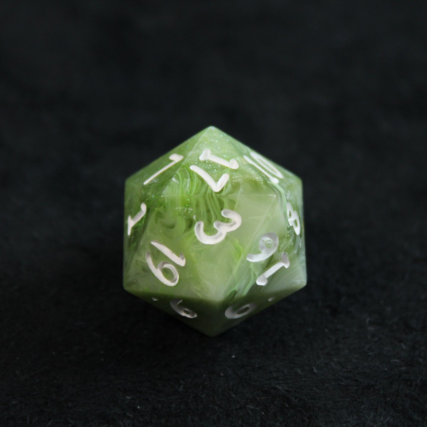 Handmade Green Thumb d20