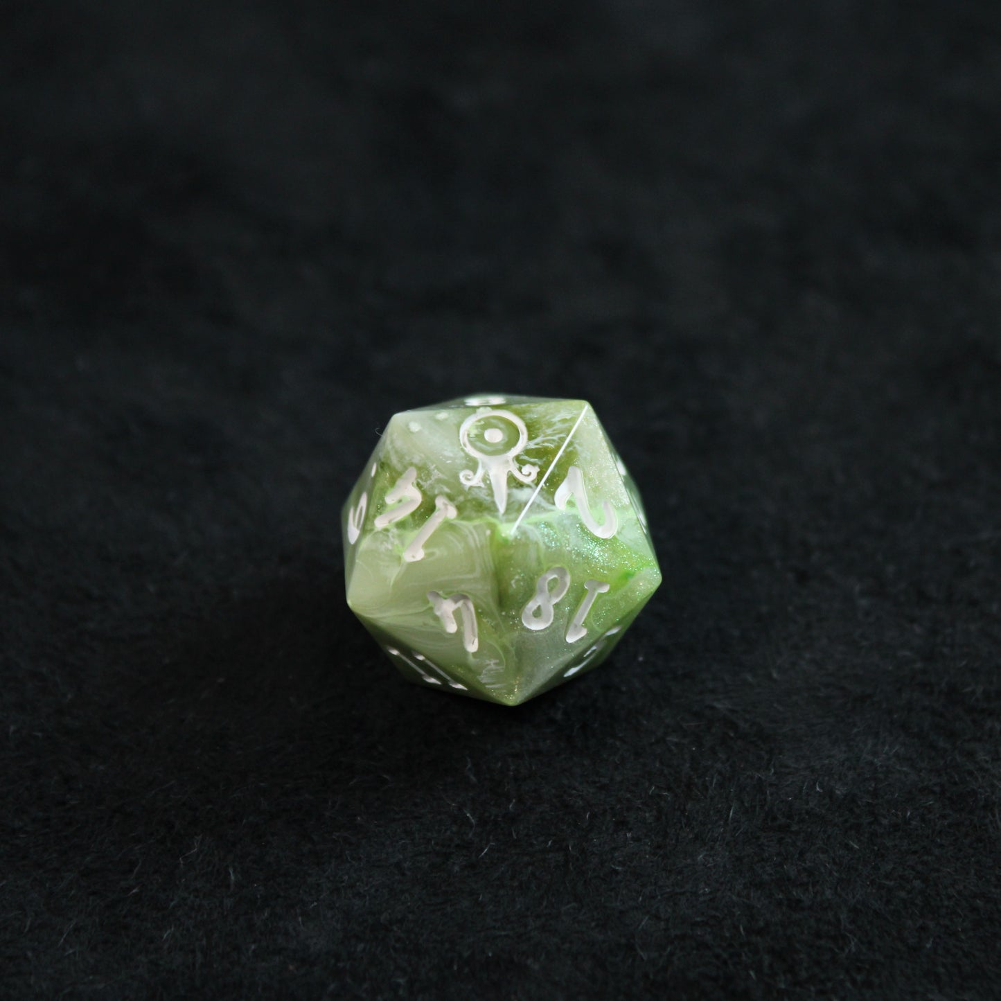 Handmade Green Thumb d20
