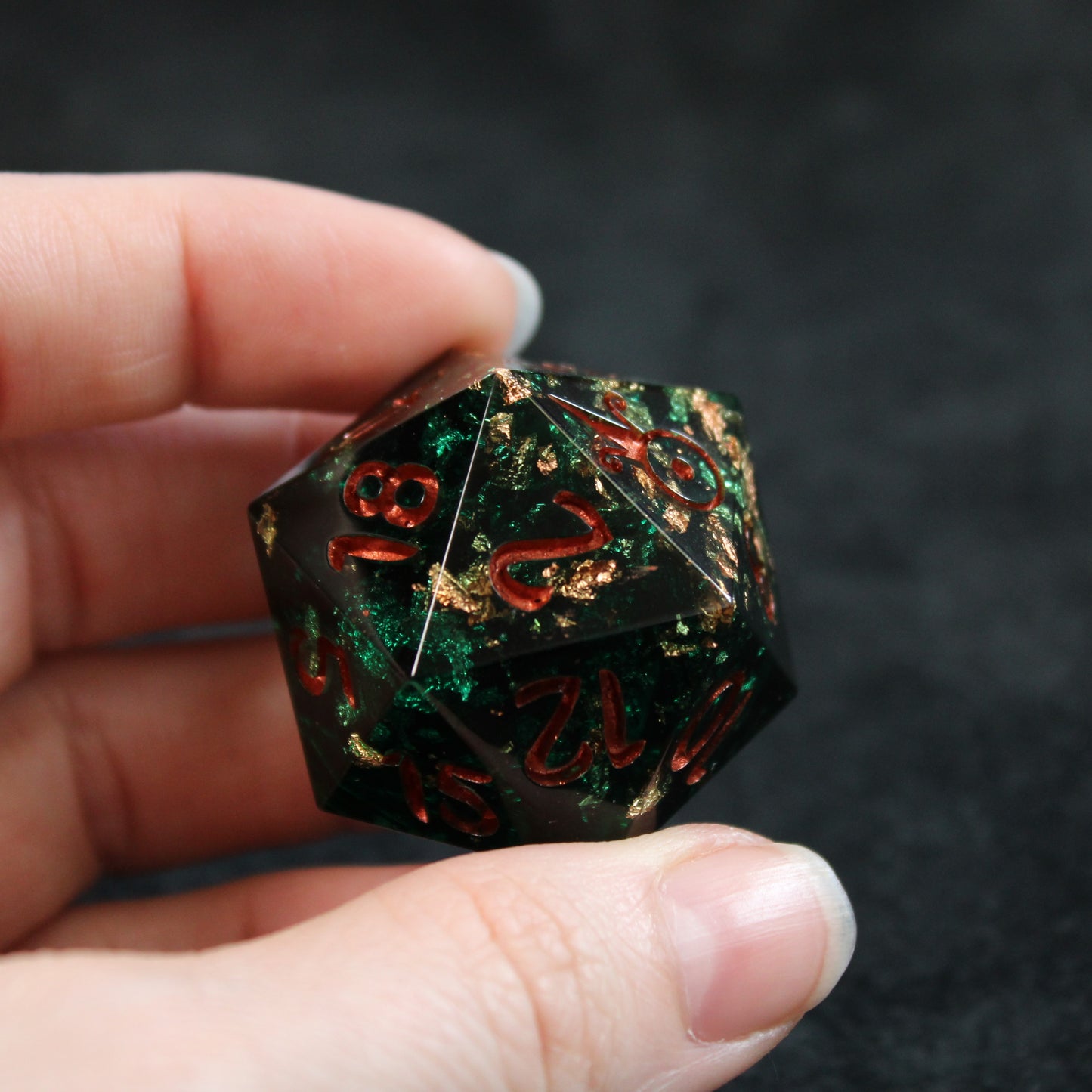 Copper Core Jumbo d20