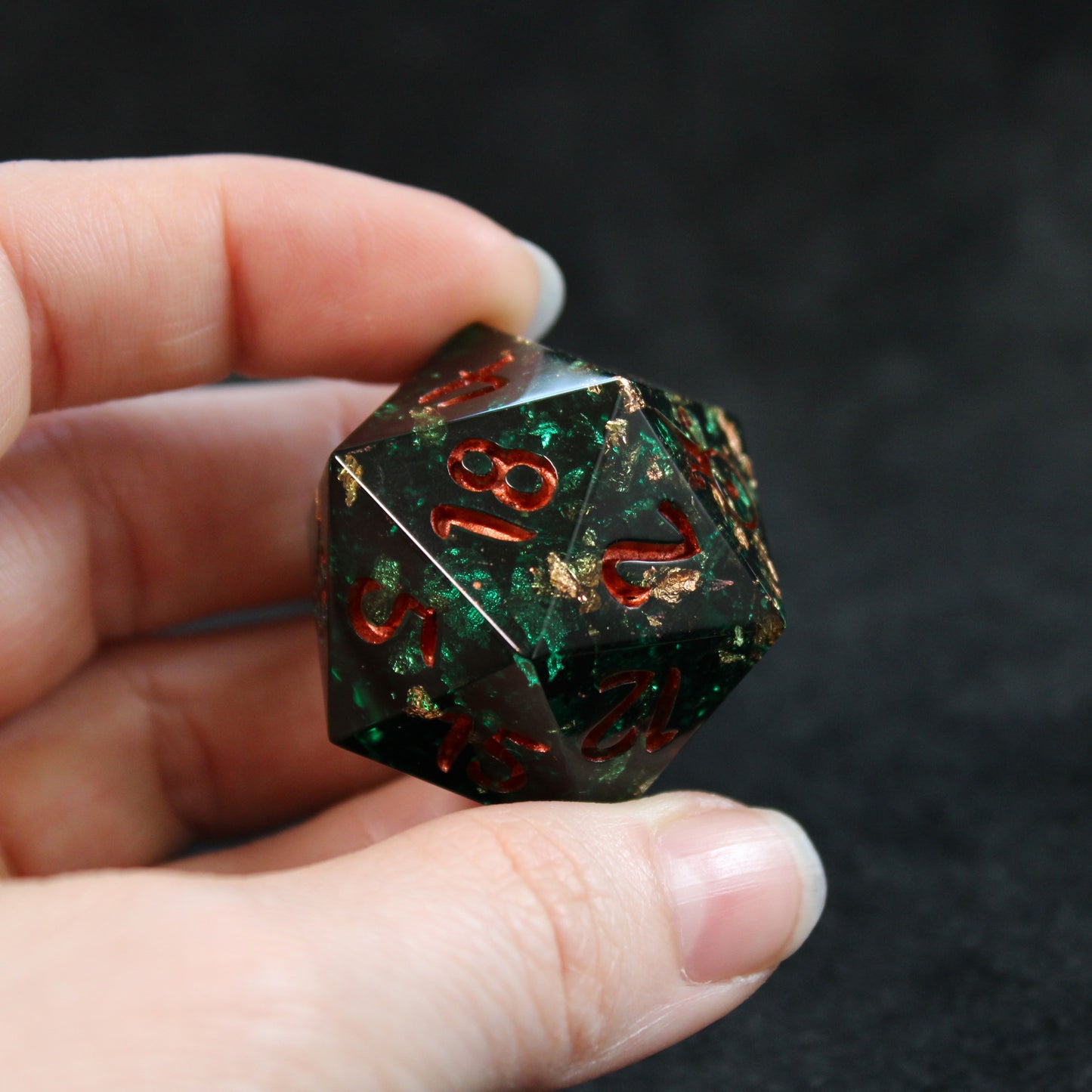 Copper Core Jumbo d20